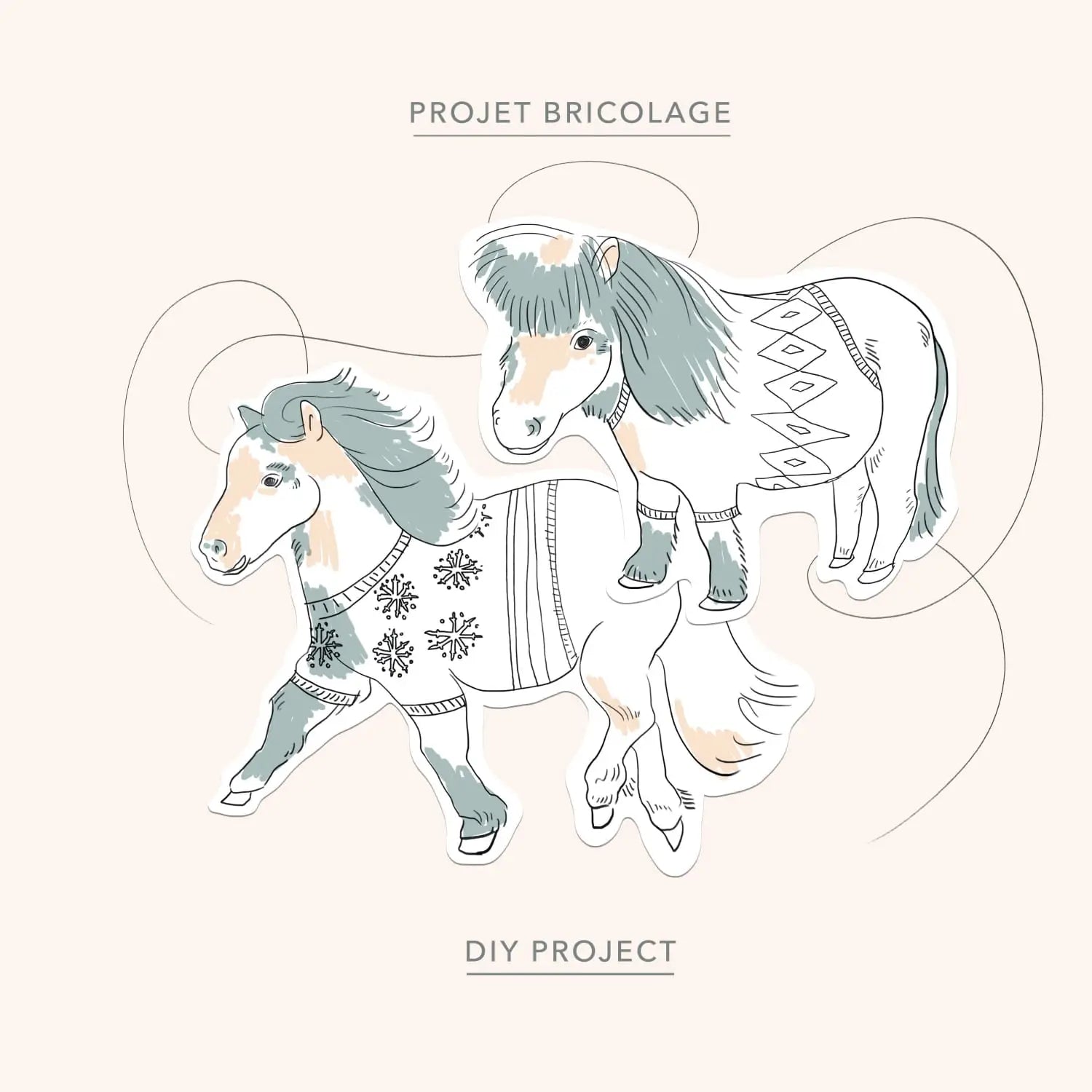 DIY Poney Garland - Baltic Club