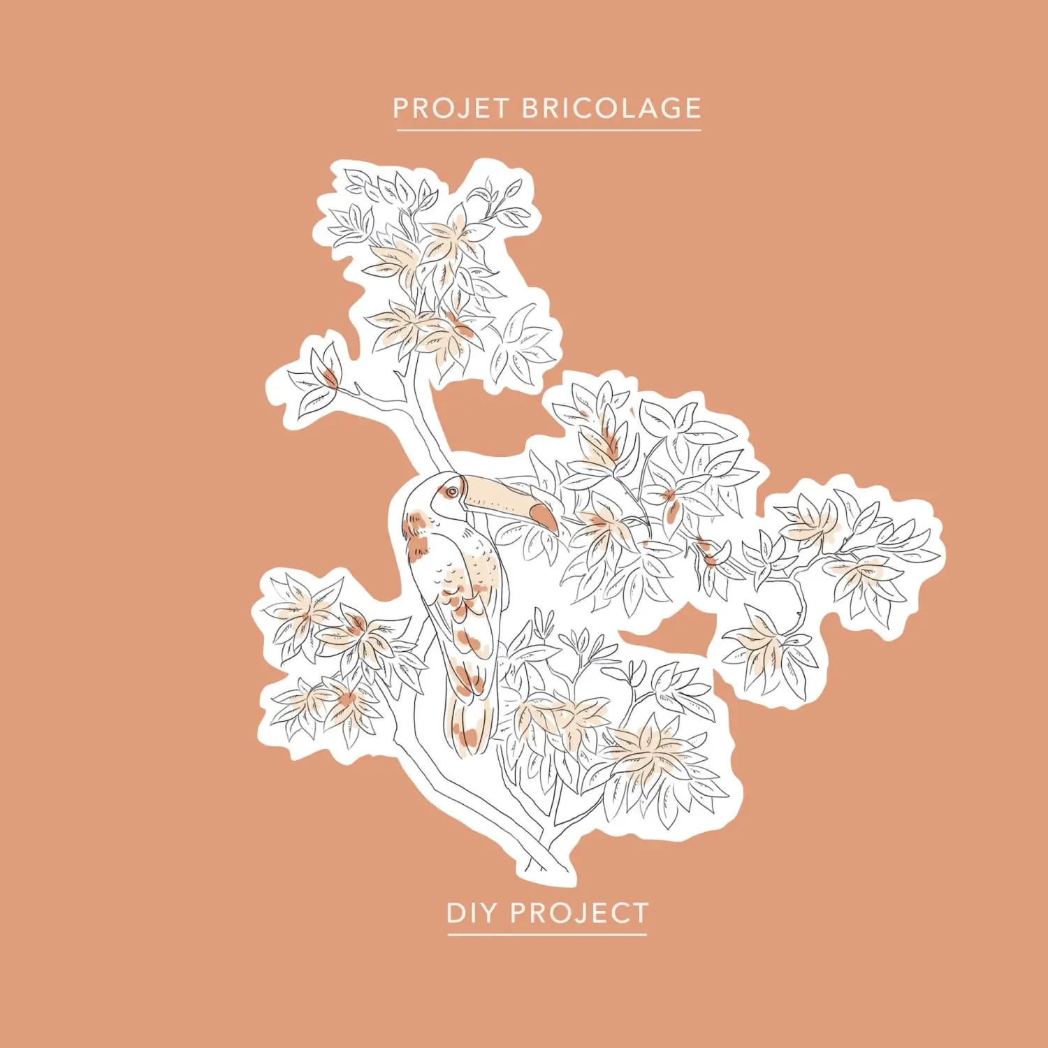 Toucan colouring sheet - Baltic Club