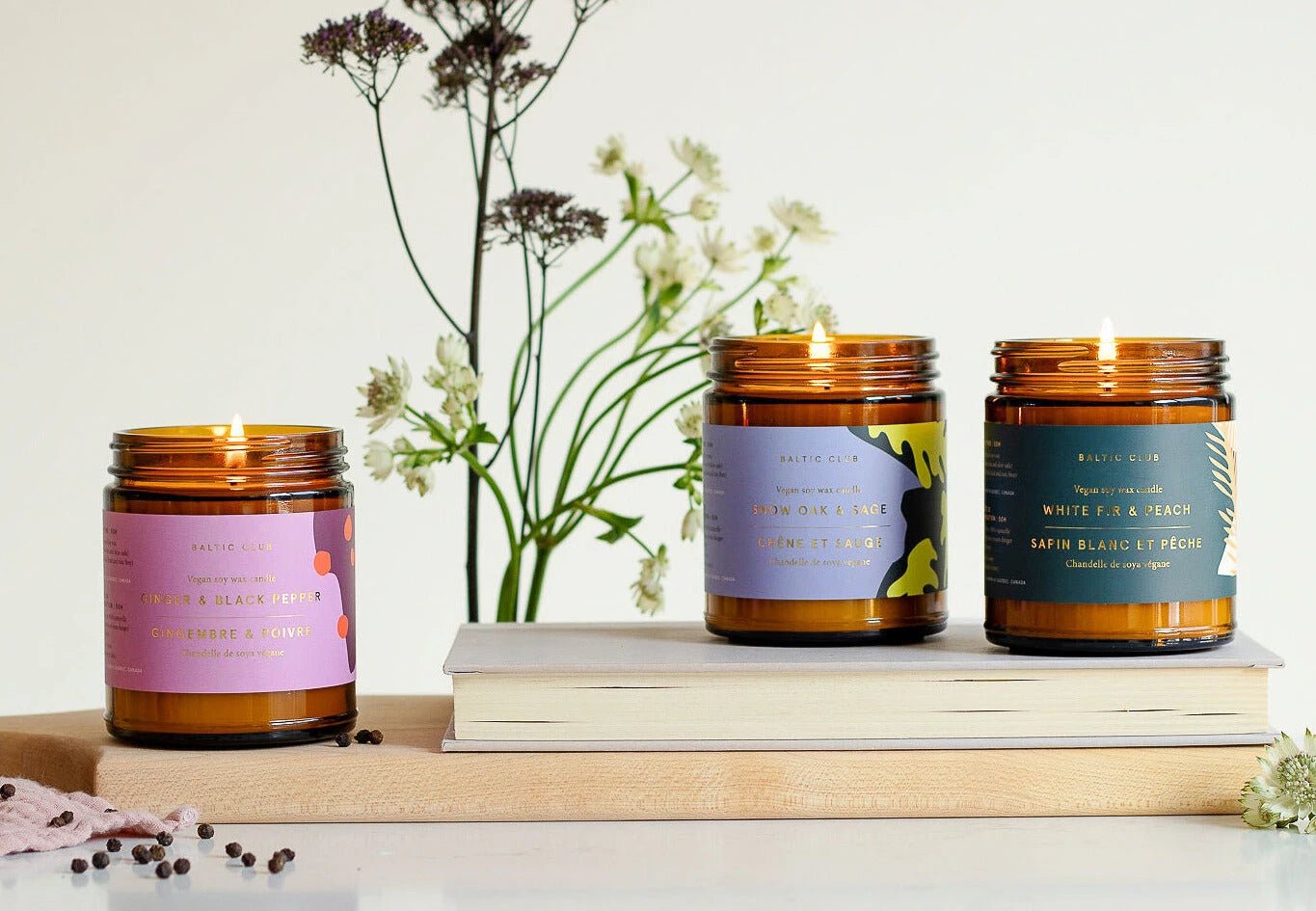 Handcrafted, Scented, and Eco-Friendly Candles - Baltic Club