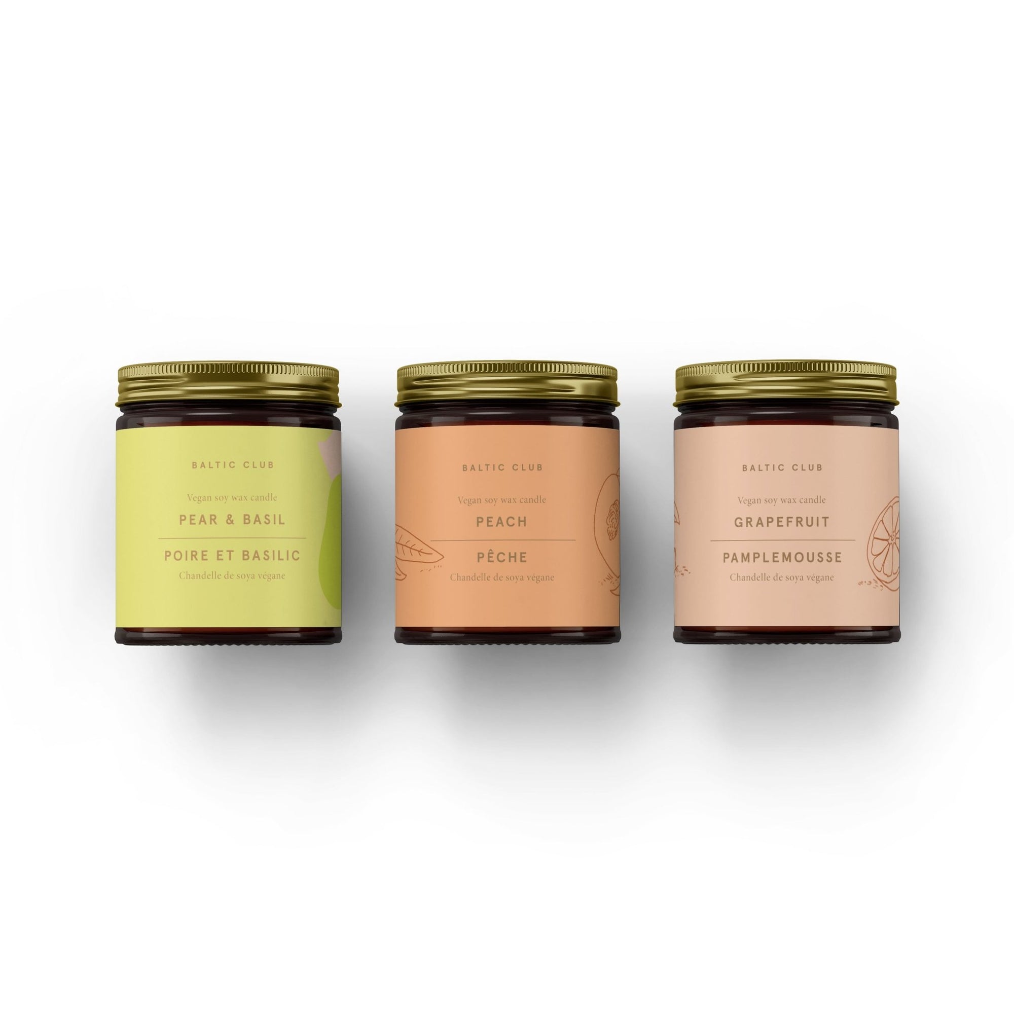 3 Candles Bundle - Fruity - Baltic Club