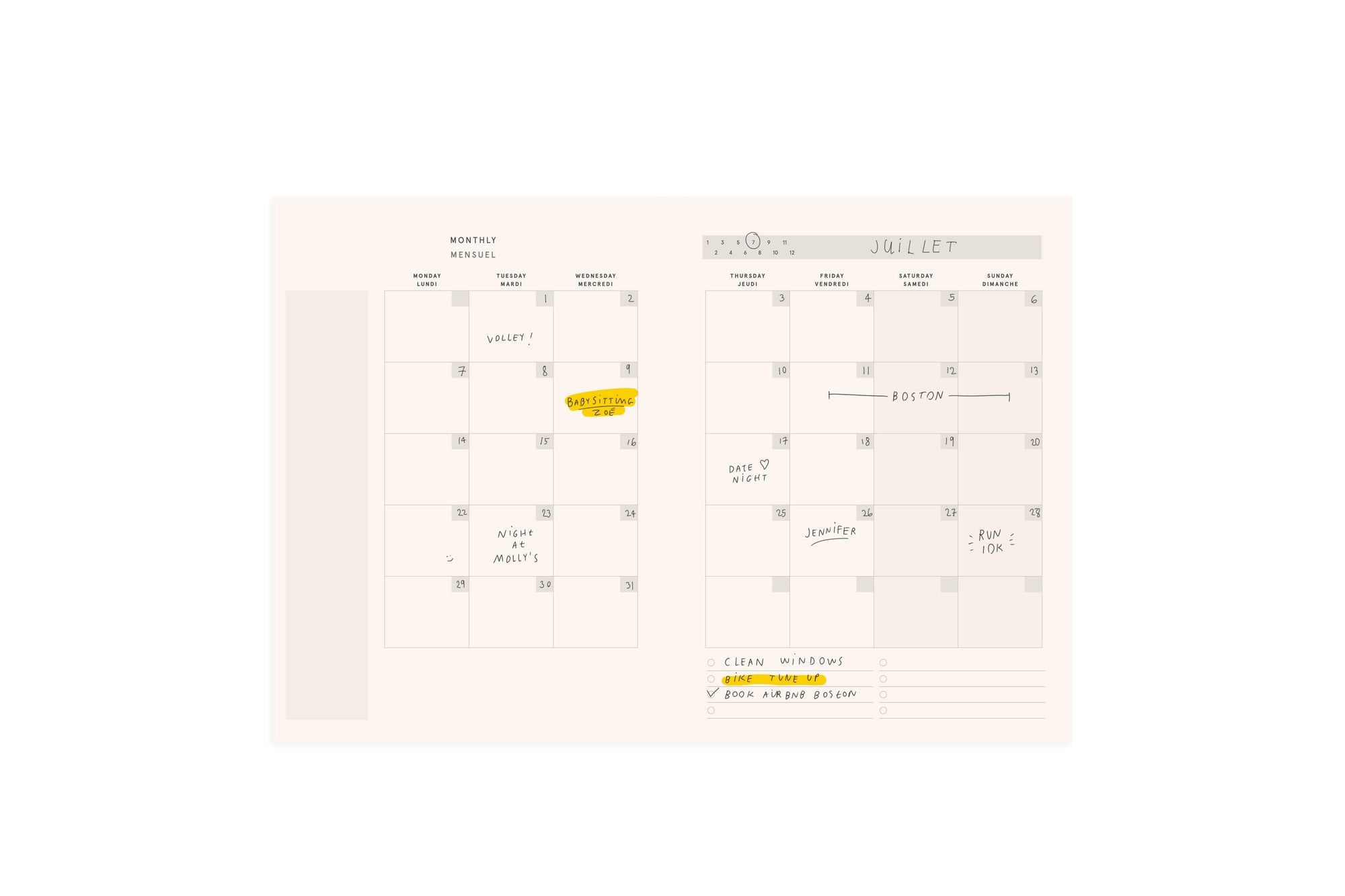 Canari Undated Planner