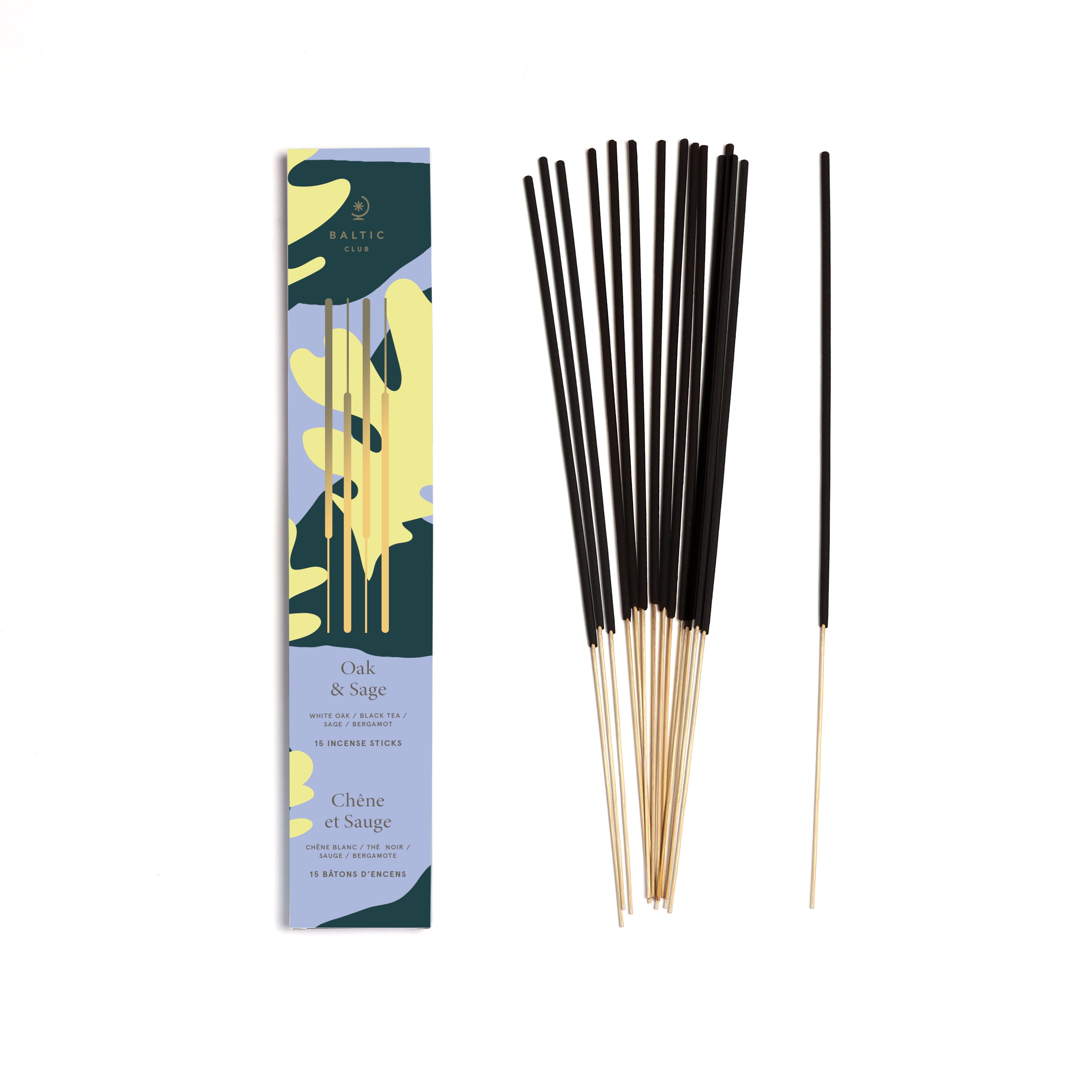 Incense Sticks - Oak &amp; Sage