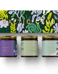 Coffret cadeau bougies - Collection Herbacée