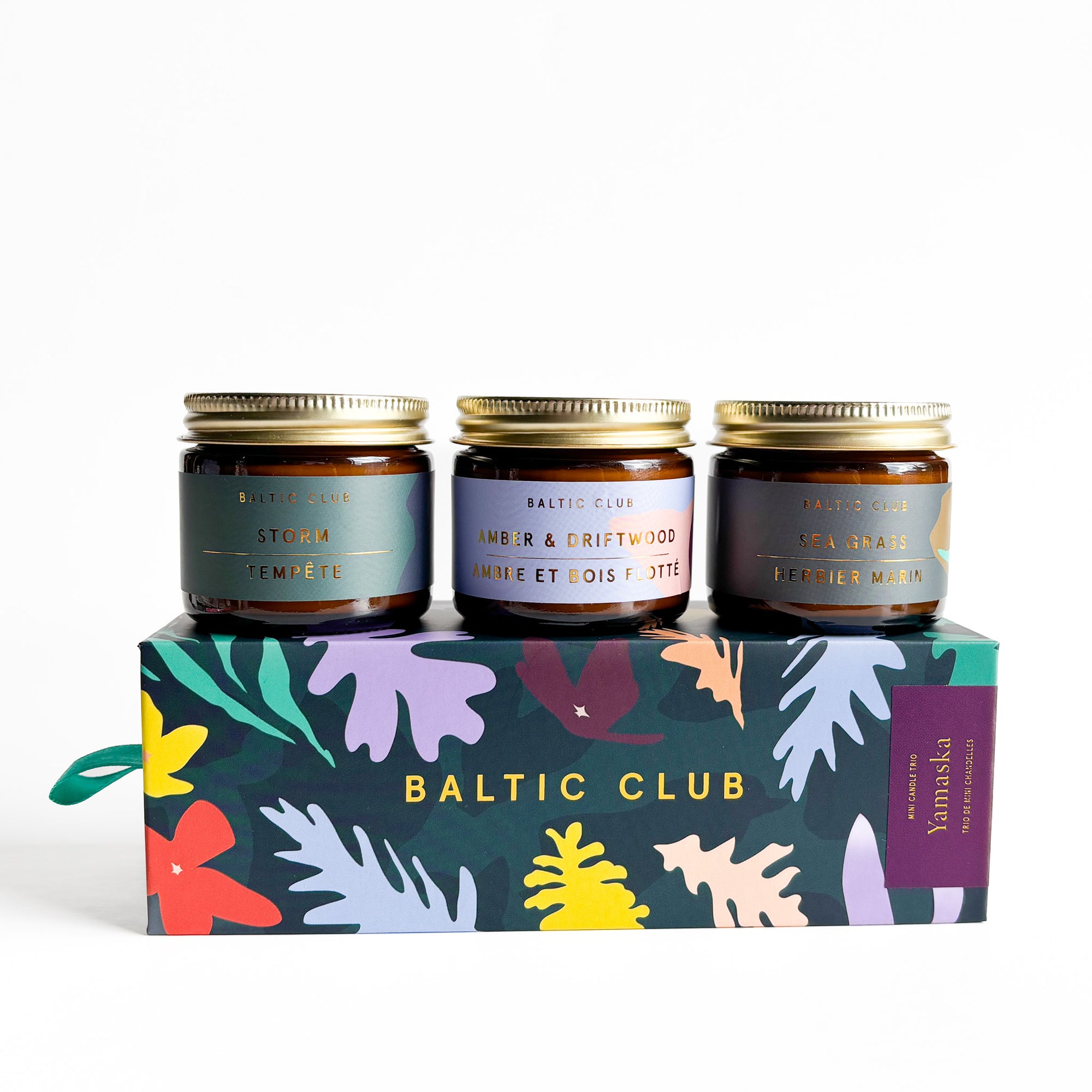 Mini Trio de Chandelles Yamaska - Coffret cadeau