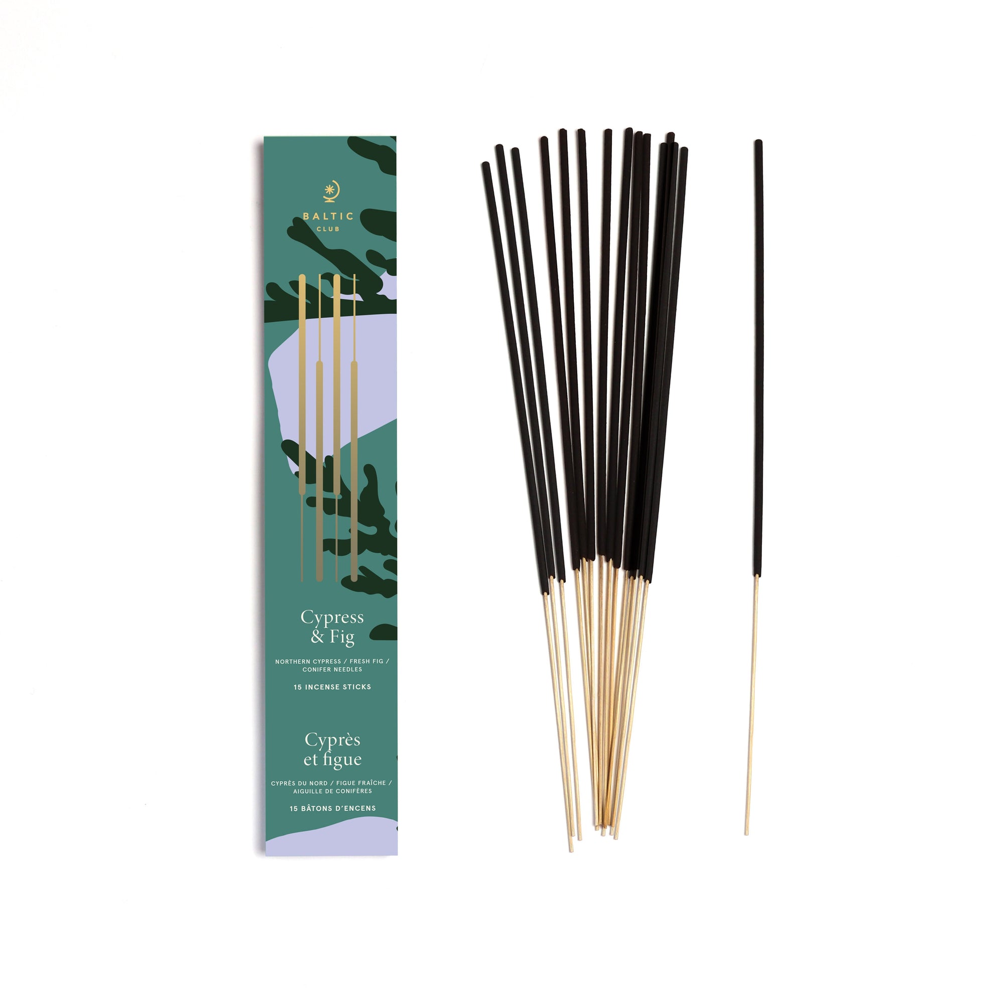 Cypress &amp; Fig Incense Sticks