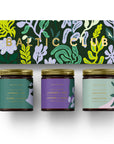Coffret cadeau bougies - Collection Botanique