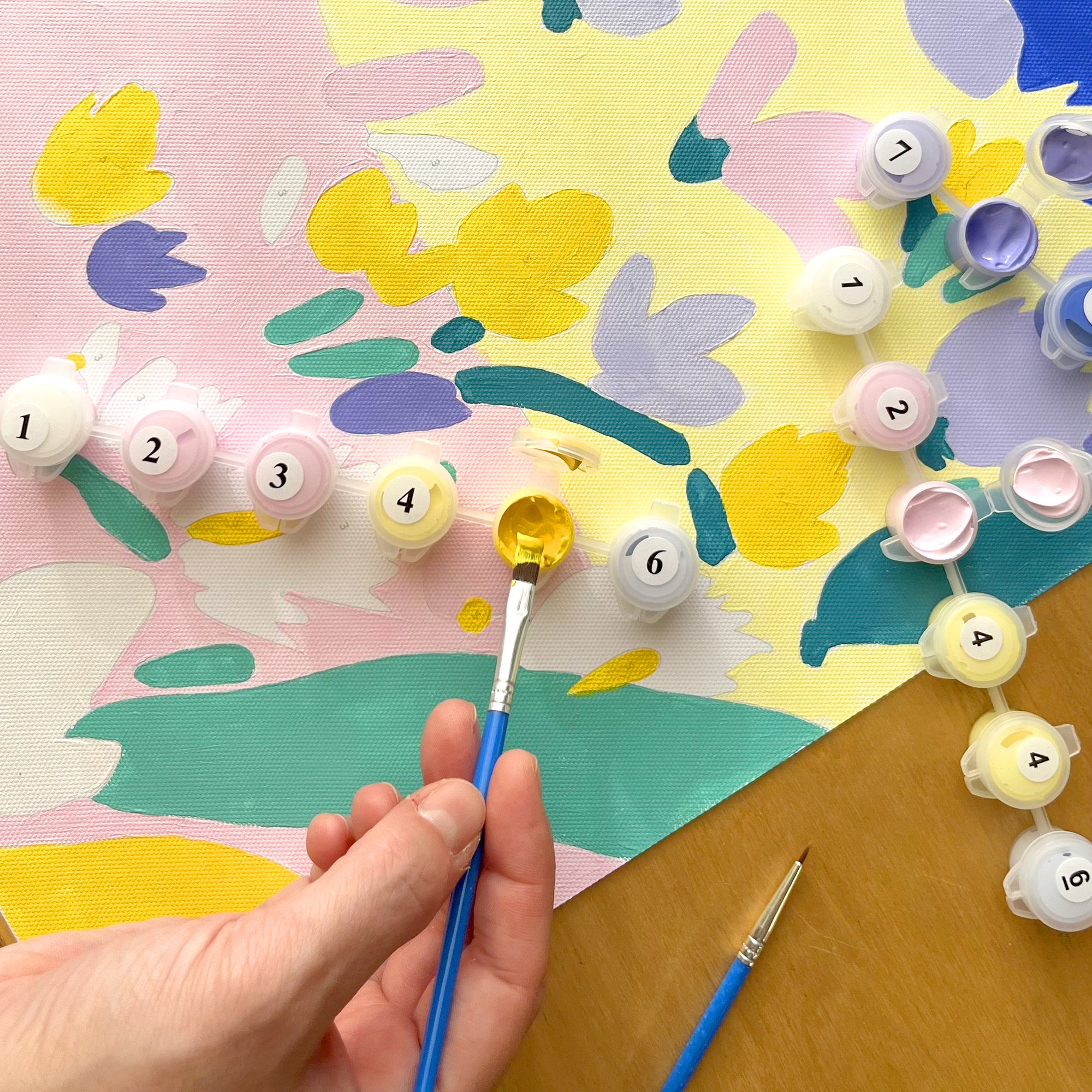 Floralia Paint by numbers kit (12x18)