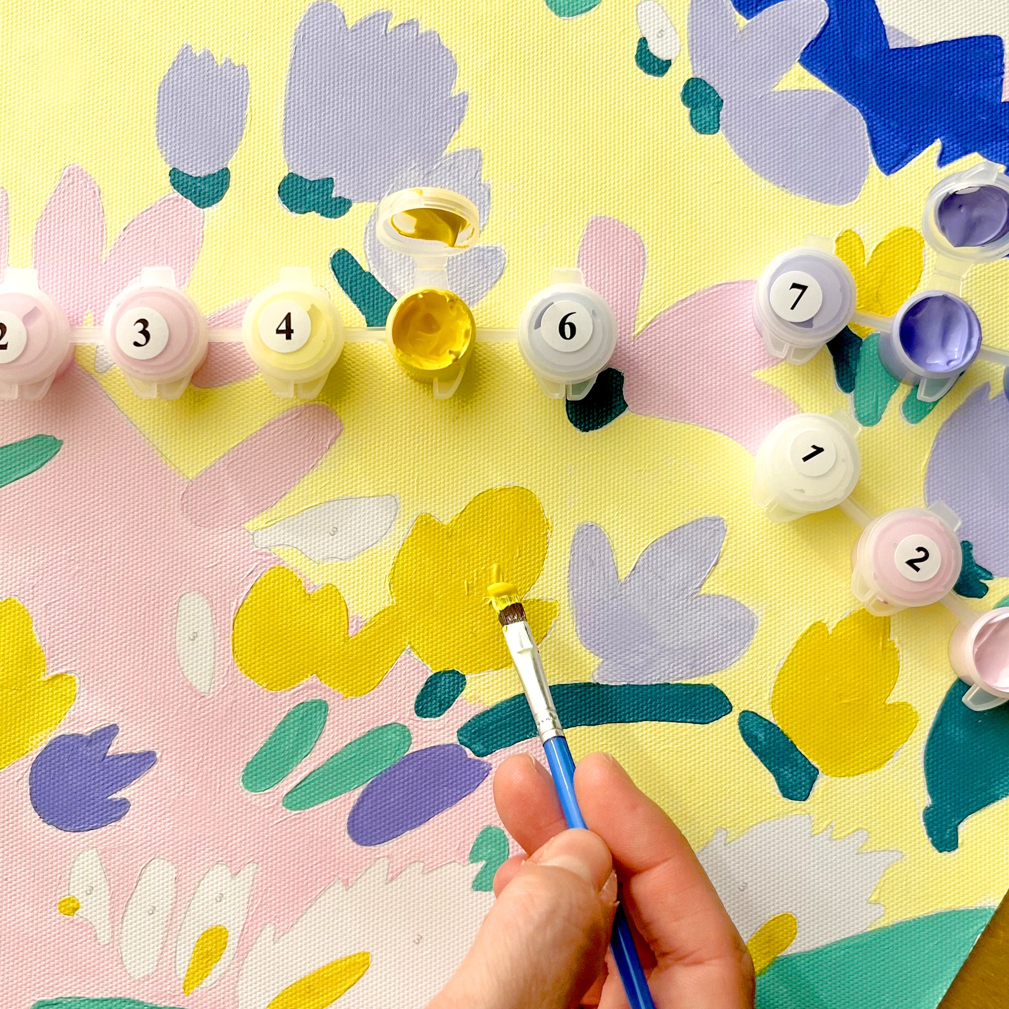 Floralia Paint by numbers kit (12x18)
