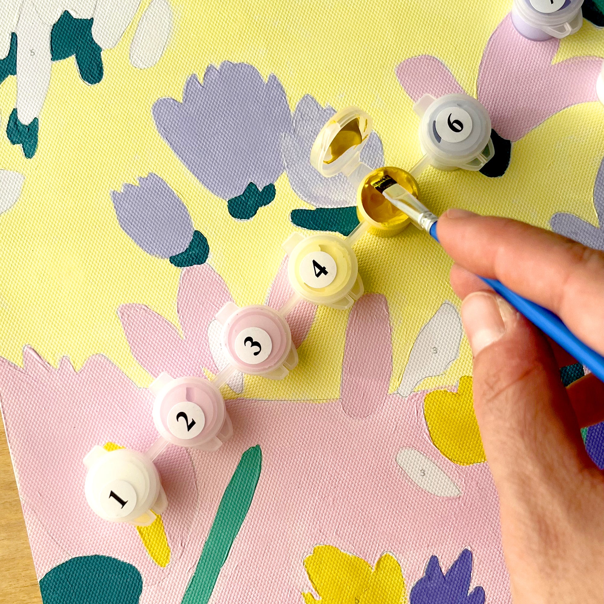 Floralia Paint by numbers kit (12x18)