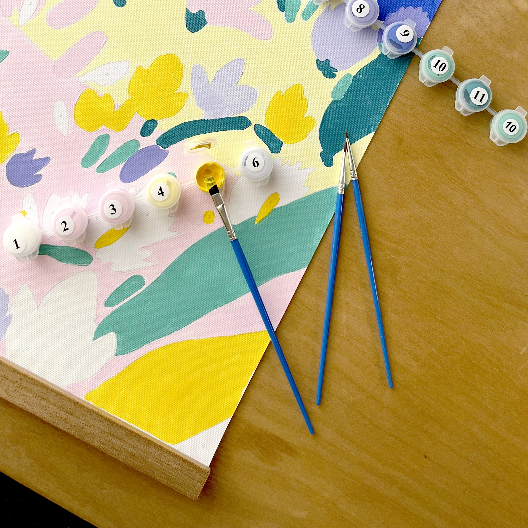 Floralia Paint by numbers kit (12x18)