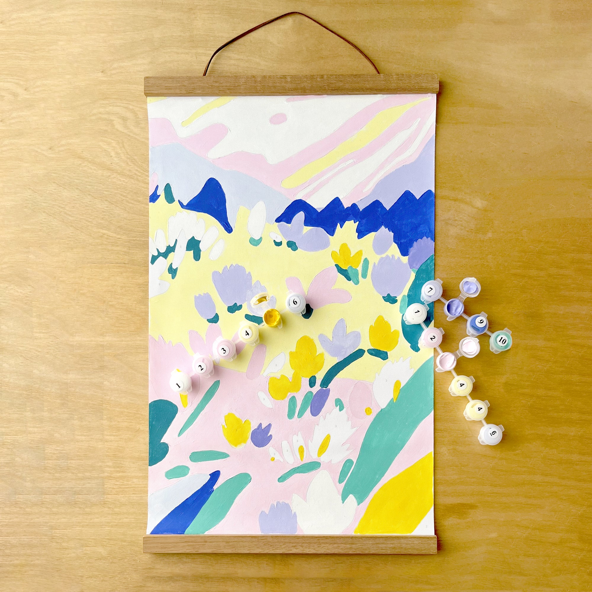 Floralia Paint by numbers kit (12x18)