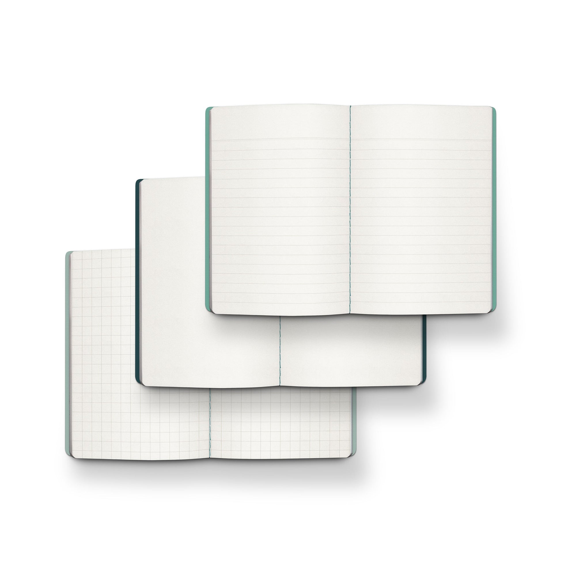 Trio de carnets de poche Confika