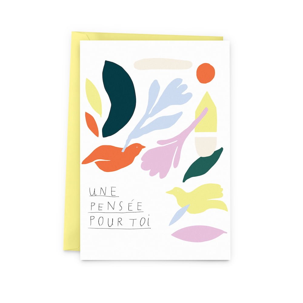 A Thought for You Greeting Card - Baltic Club