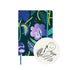 Couverture élégante du carnet de dessins Archipel Baltic Club avec un design minimaliste d'archipel en tons bleus doux