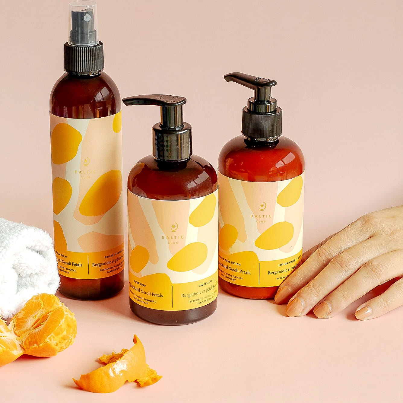 Bergamot and Neroli Petals Hand & Body Lotion - Baltic Club