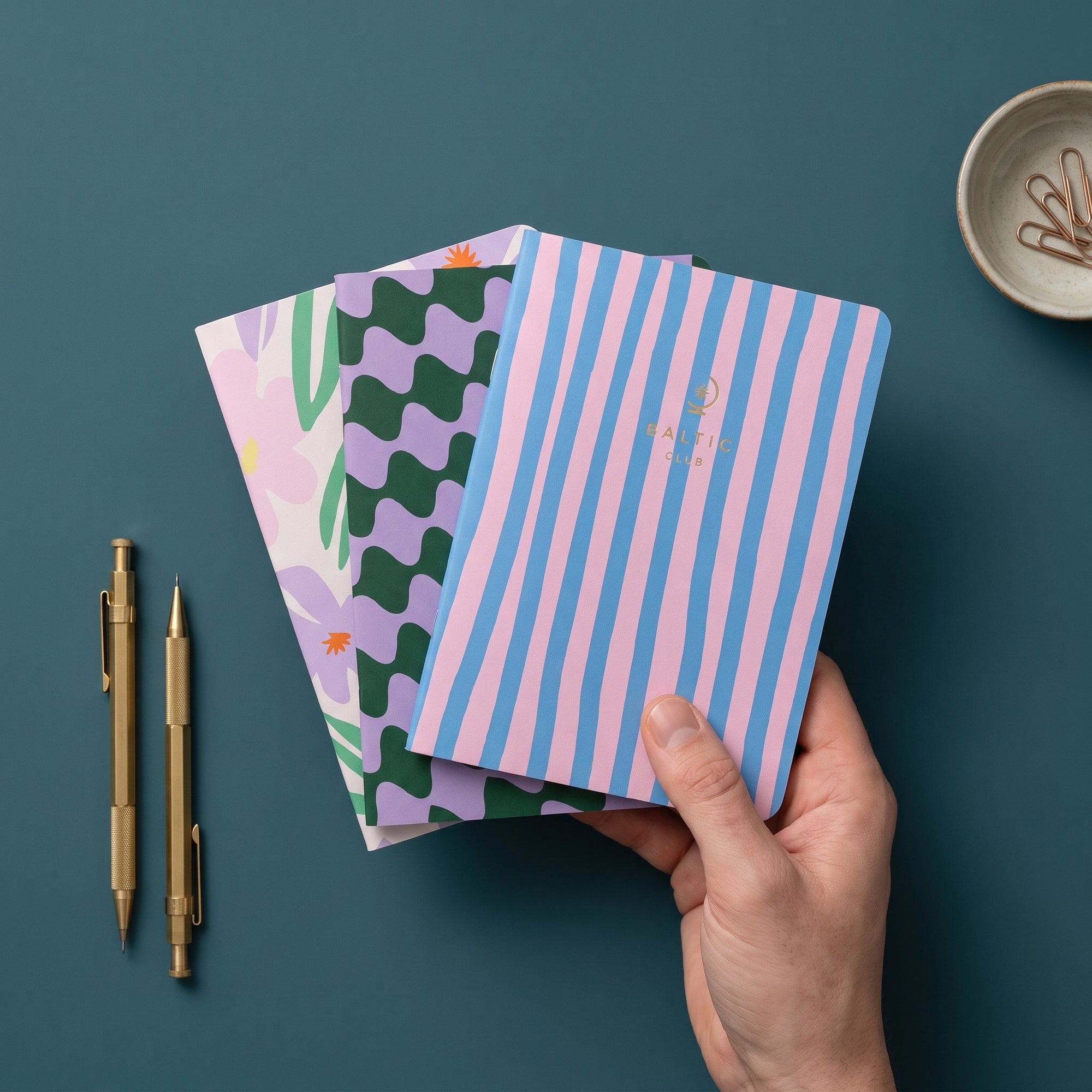 Boska Pocket Notebook Trio - Baltic Club