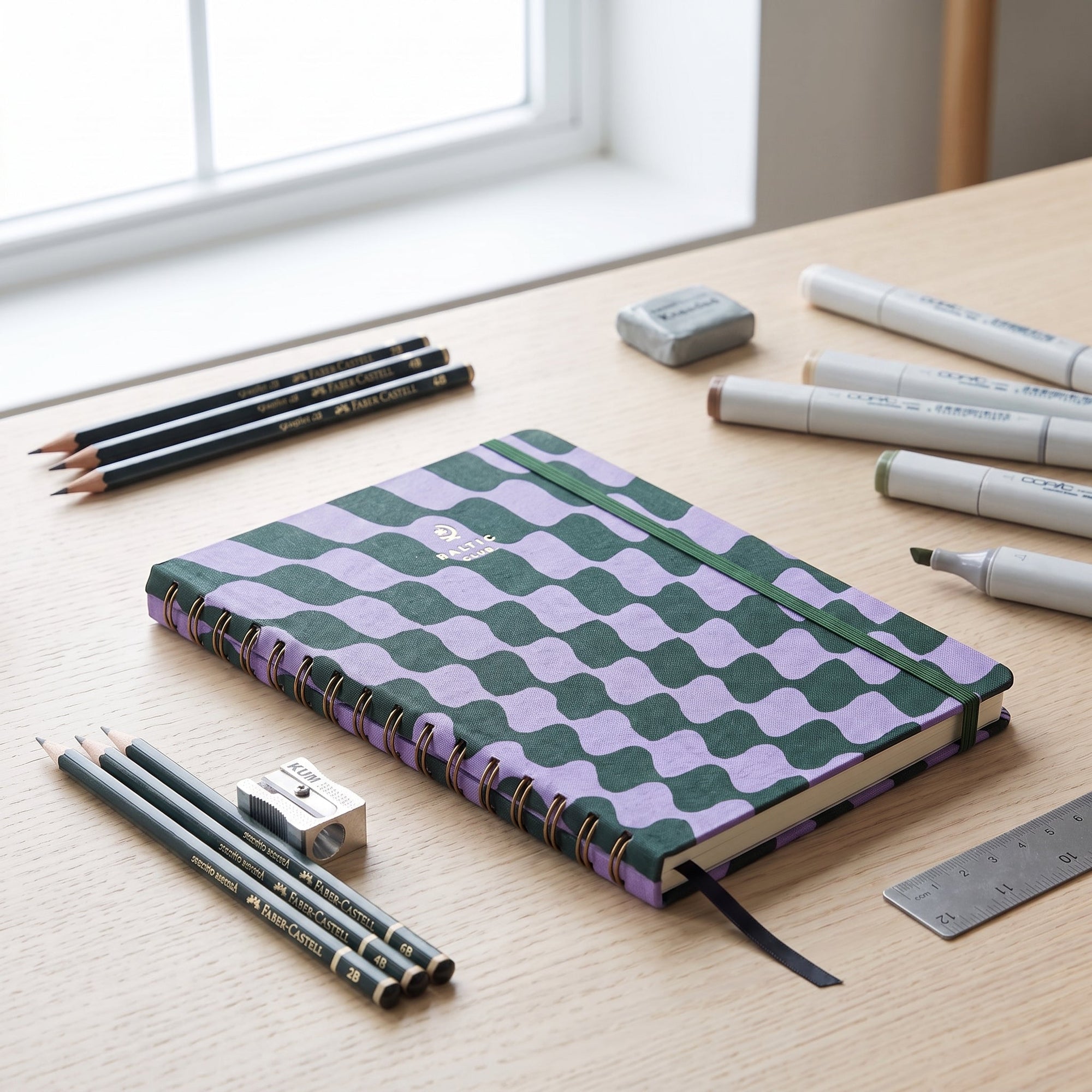 Calisson Sketchbook (200gsm Watercolour paper) - Baltic Club