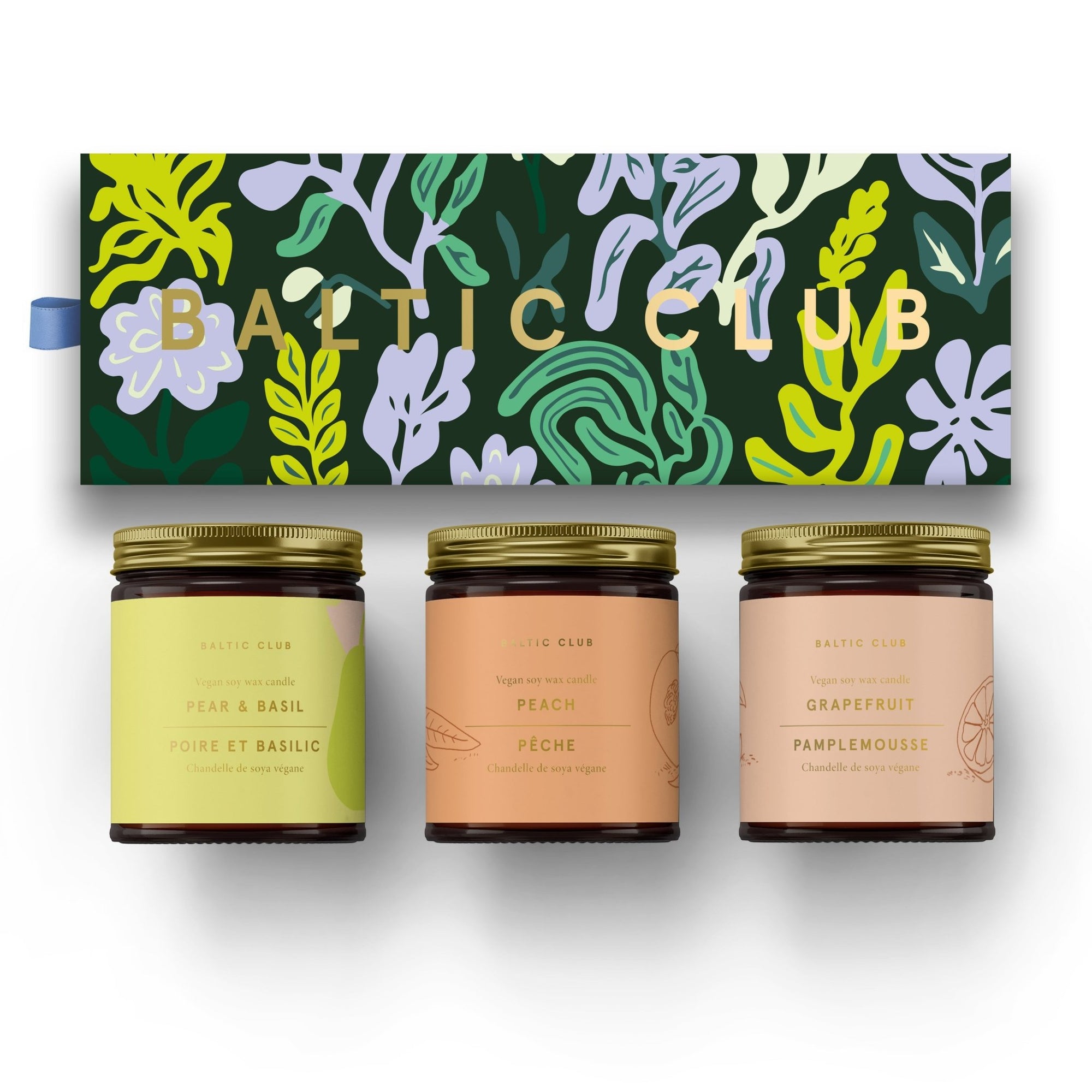 Candle Gift Set - Fruity Collection - Baltic Club