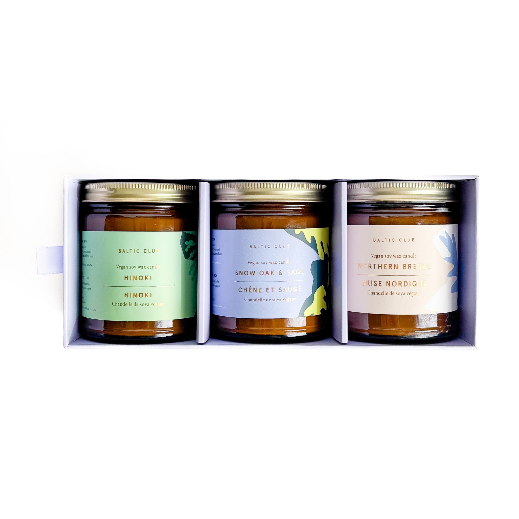 Candle Trio Foresta - Gift set - Baltic Club