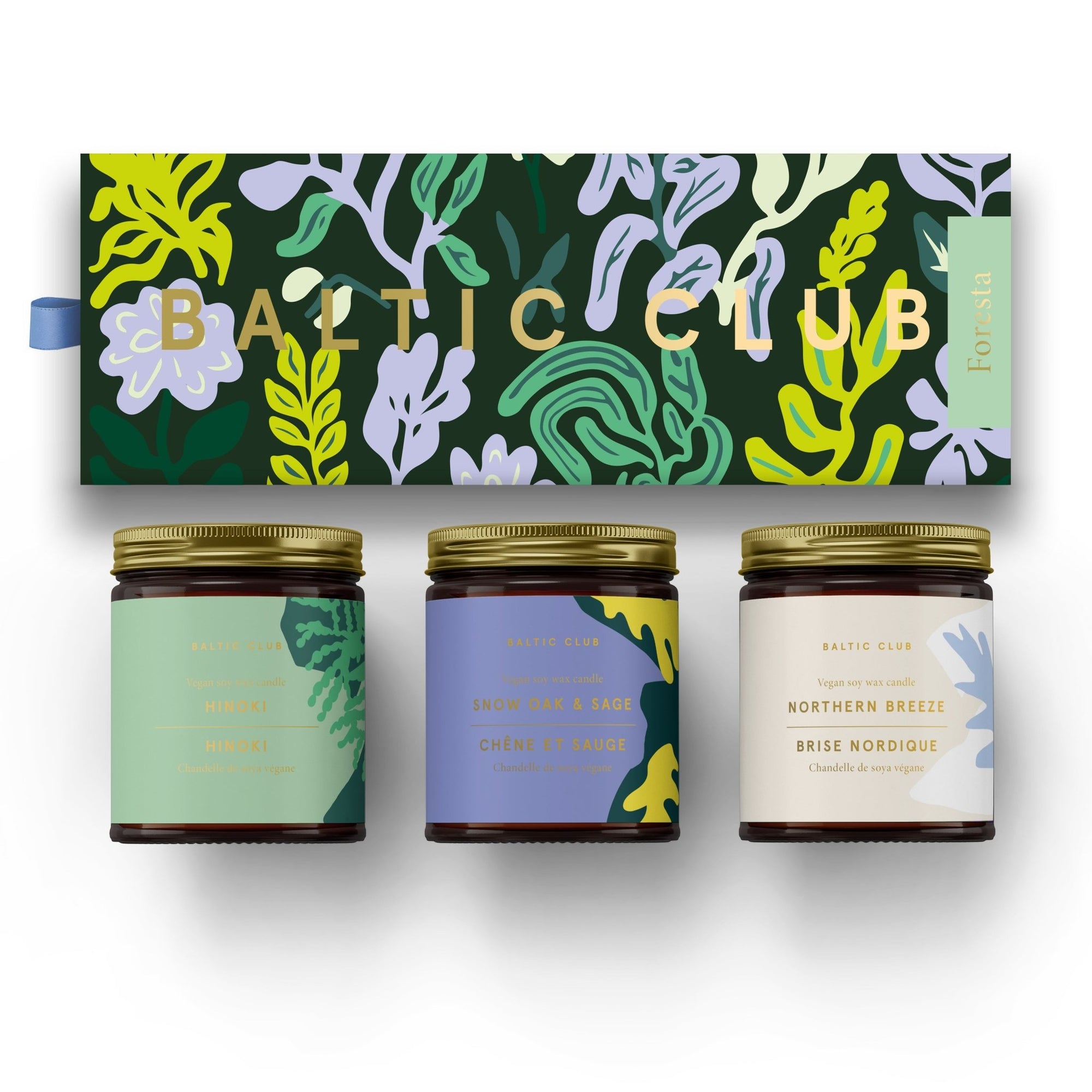 Candle Trio Foresta - Gift set - Baltic Club