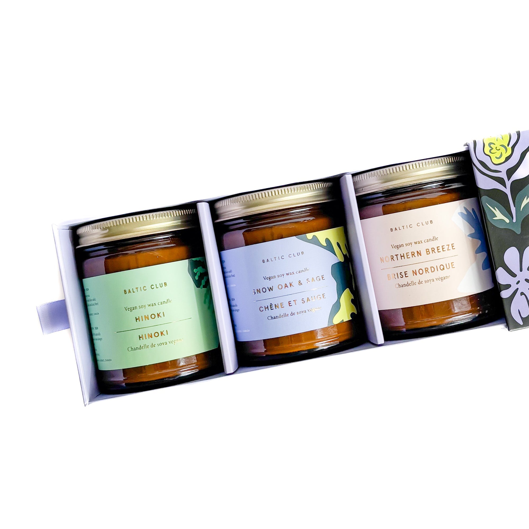 Candle Trio Foresta - Gift set - Baltic Club