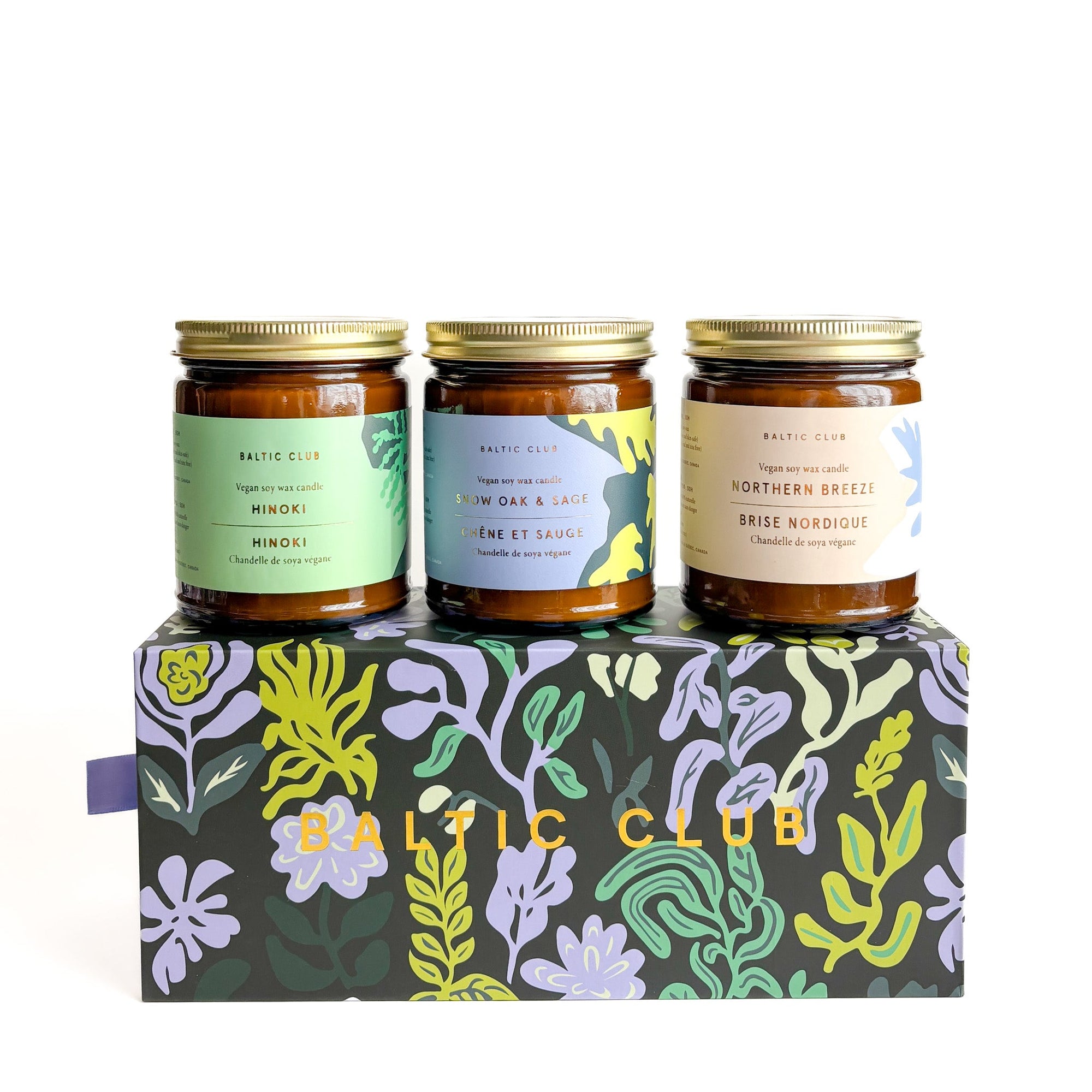 Candle Trio Foresta - Gift set - Baltic Club