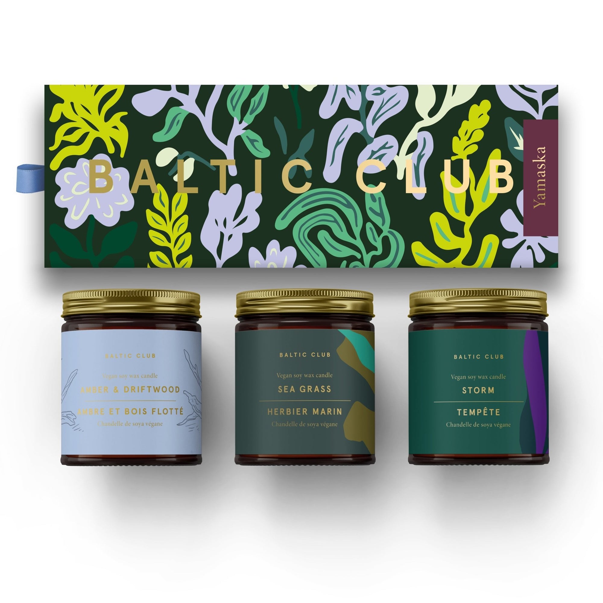 Candle Trio Yamaska - Gift set - Baltic Club