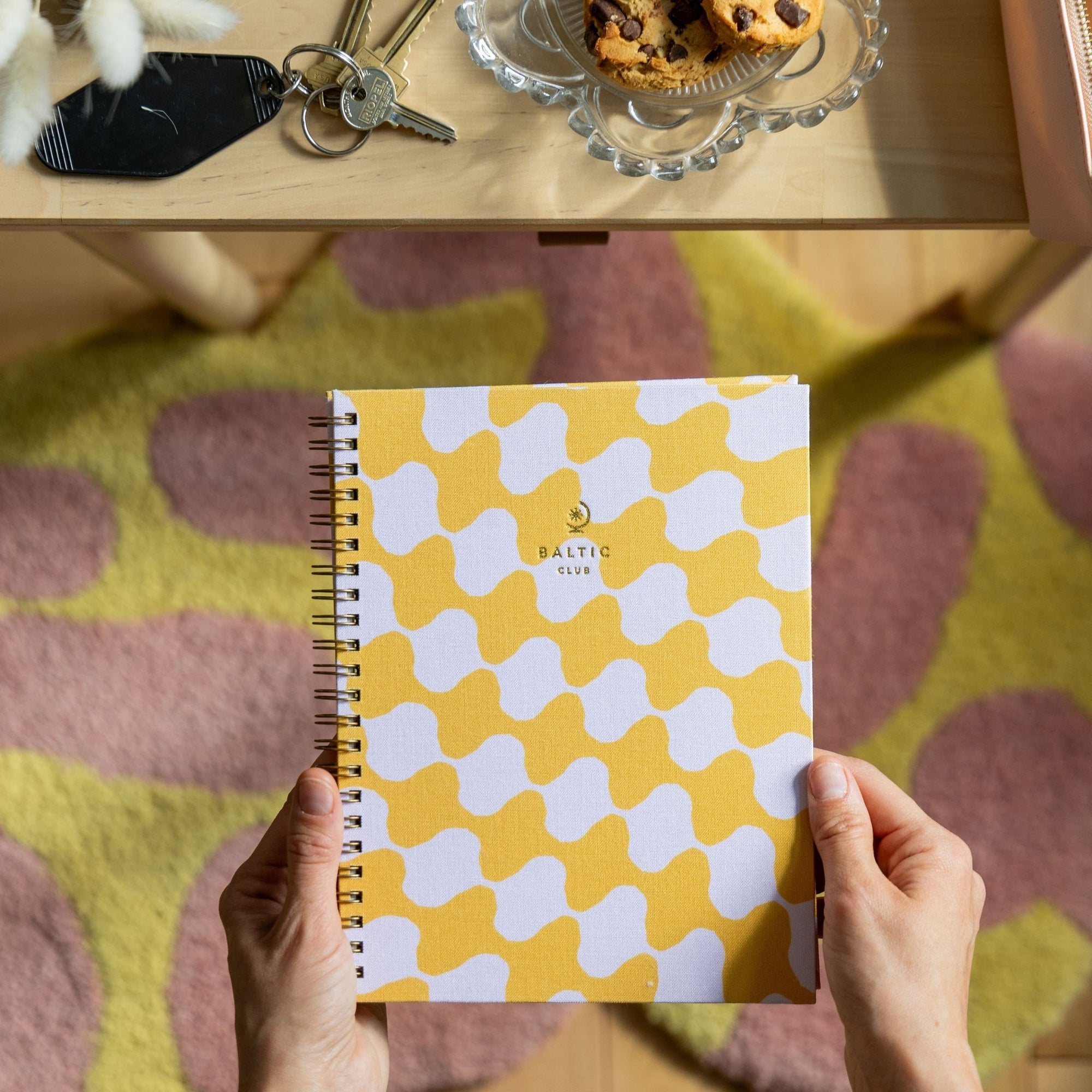 Cantaloupe Spiral Notebook - Baltic Club