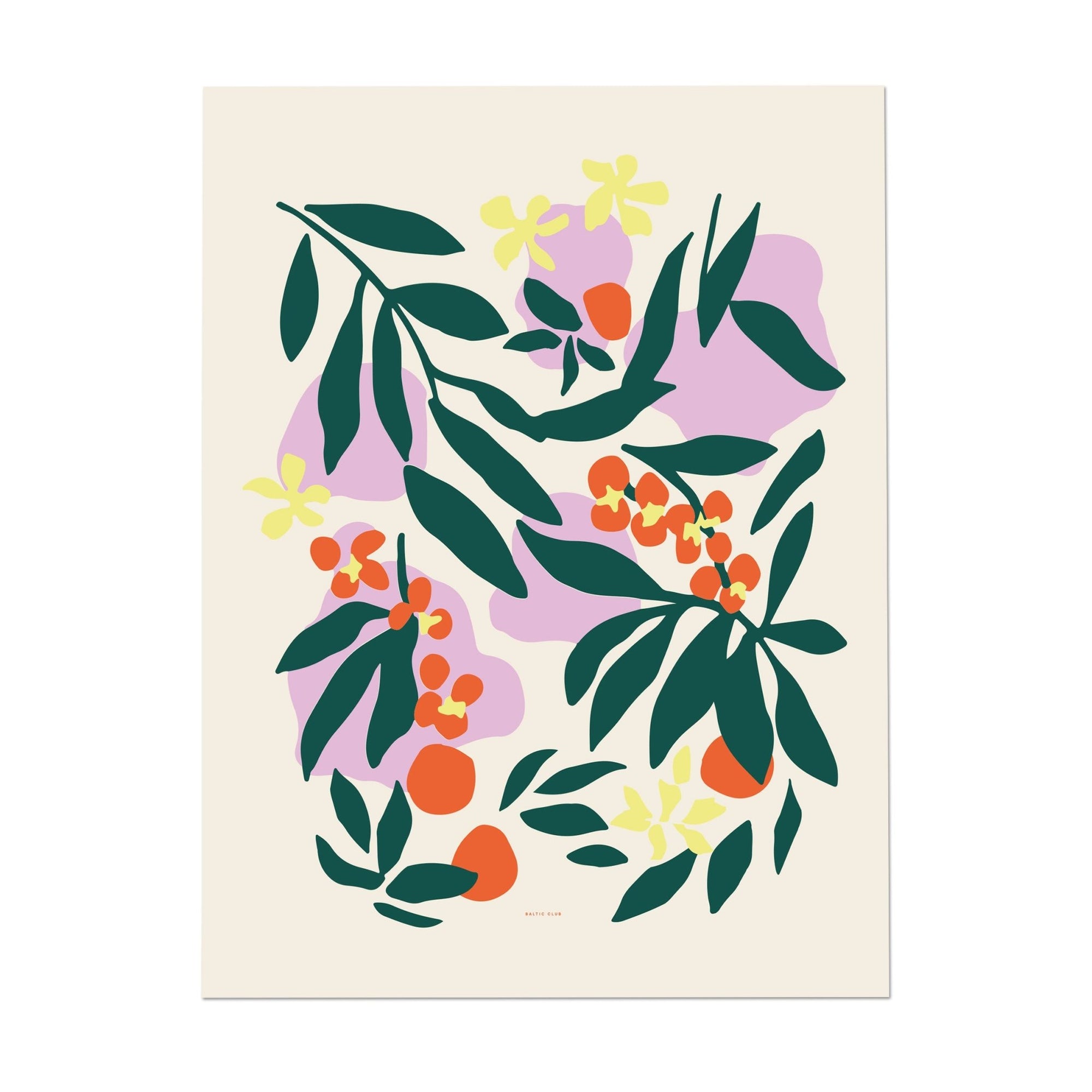 Cherry Orchard Art Print - Baltic Club