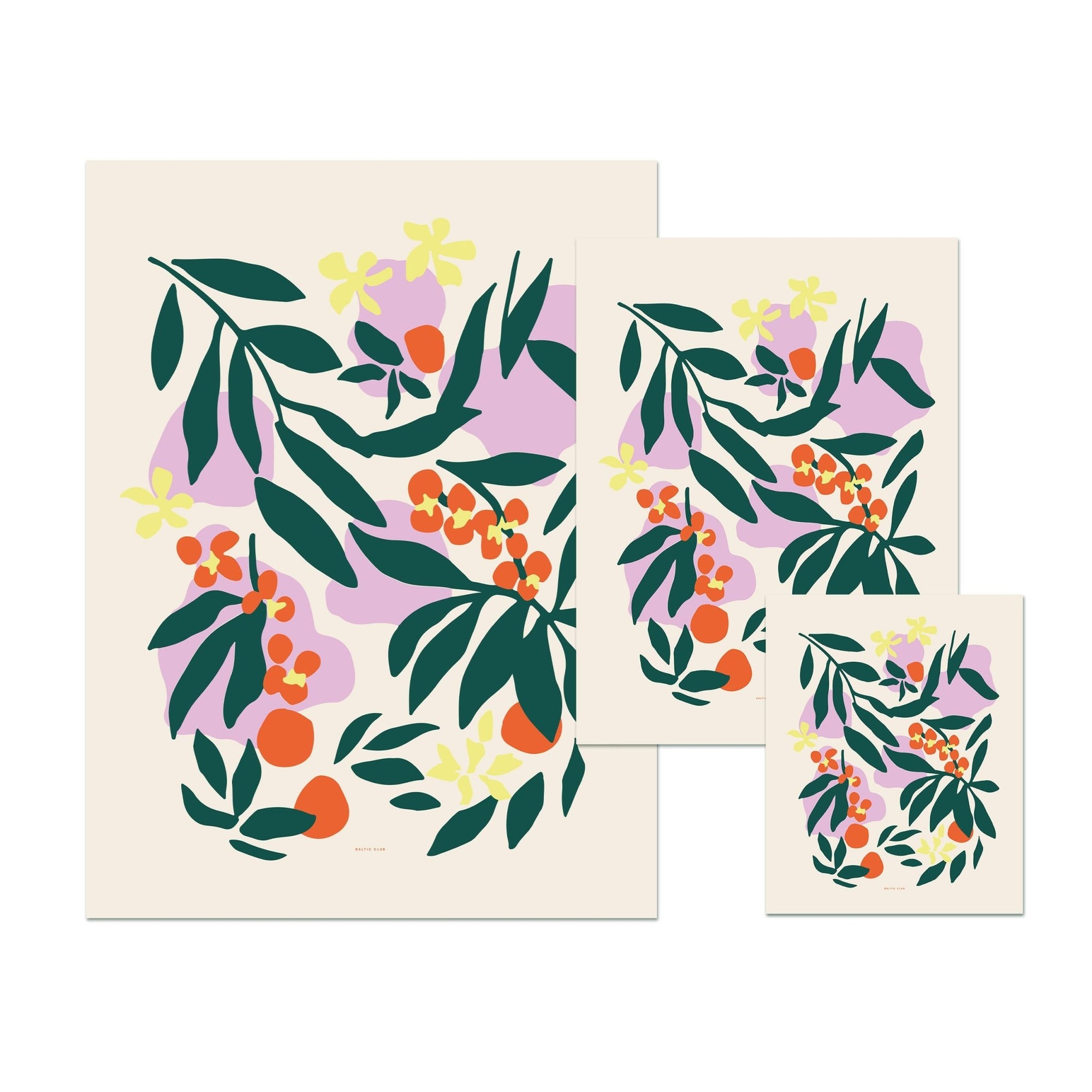 Cherry Orchard Art Print - Baltic Club