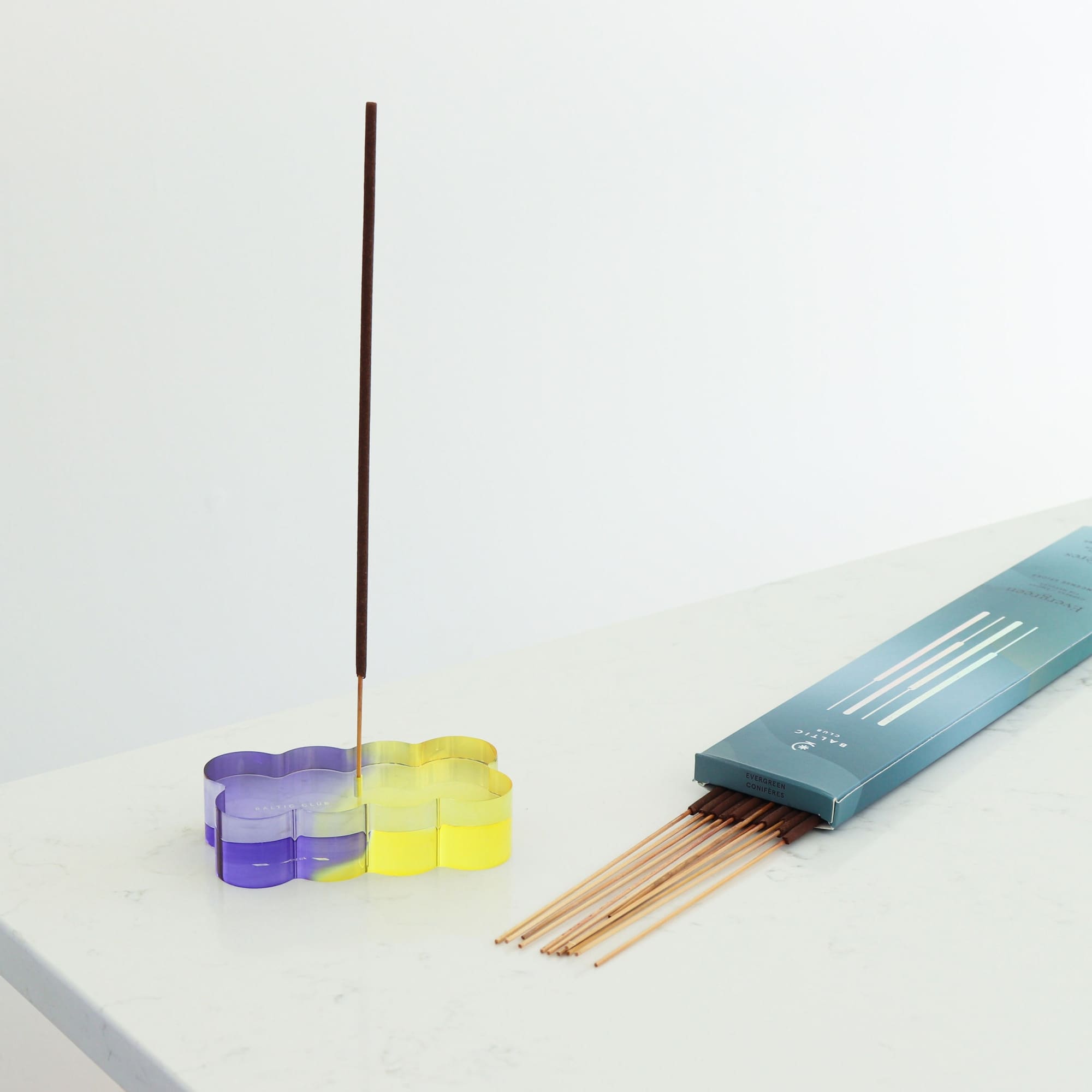 Cookie Duotone Acrylic Incense Holder - Baltic Club