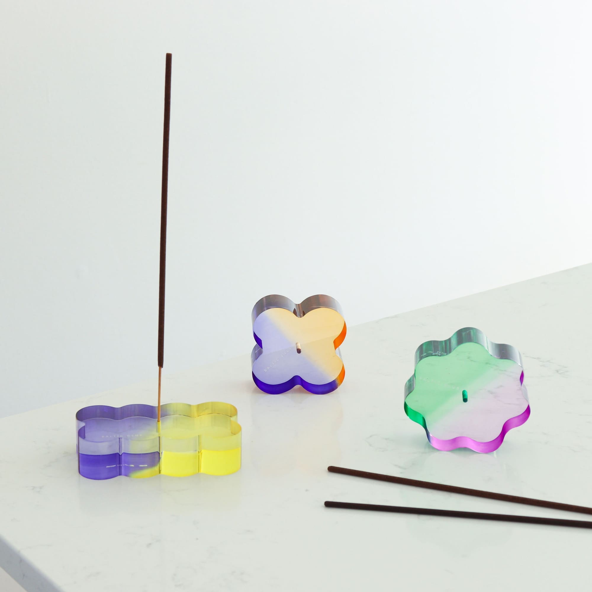 Cookie Duotone Acrylic Incense Holder | The Baltic Club
