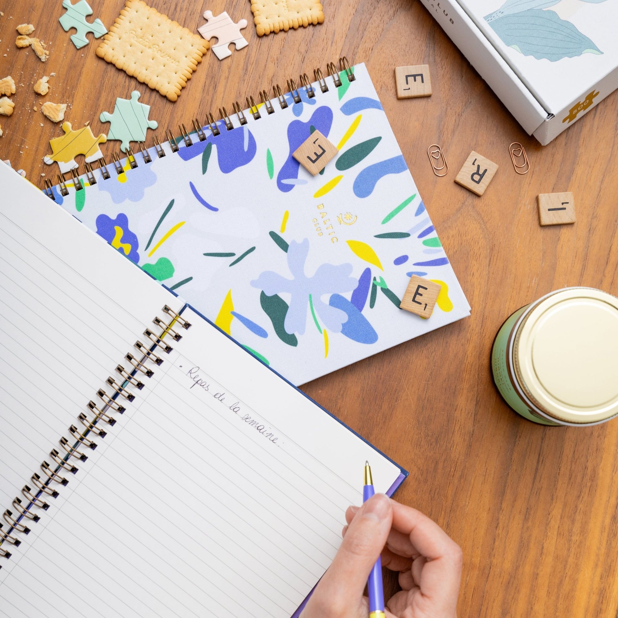 Crocus Spiral Notebook - Baltic Club