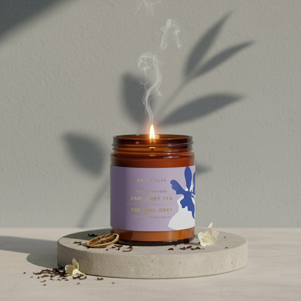 Earl Grey Tea Soy Candle - Baltic Club