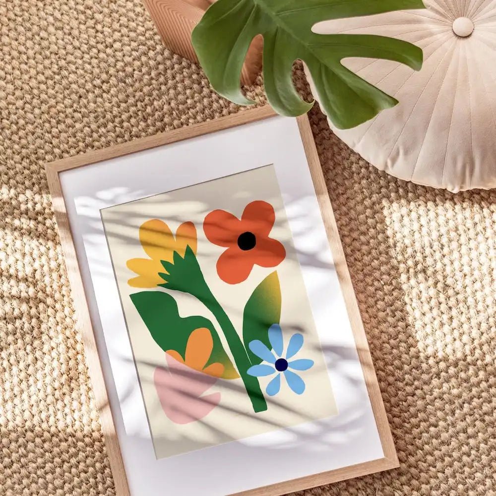 Flower Fields Art print - Baltic Club