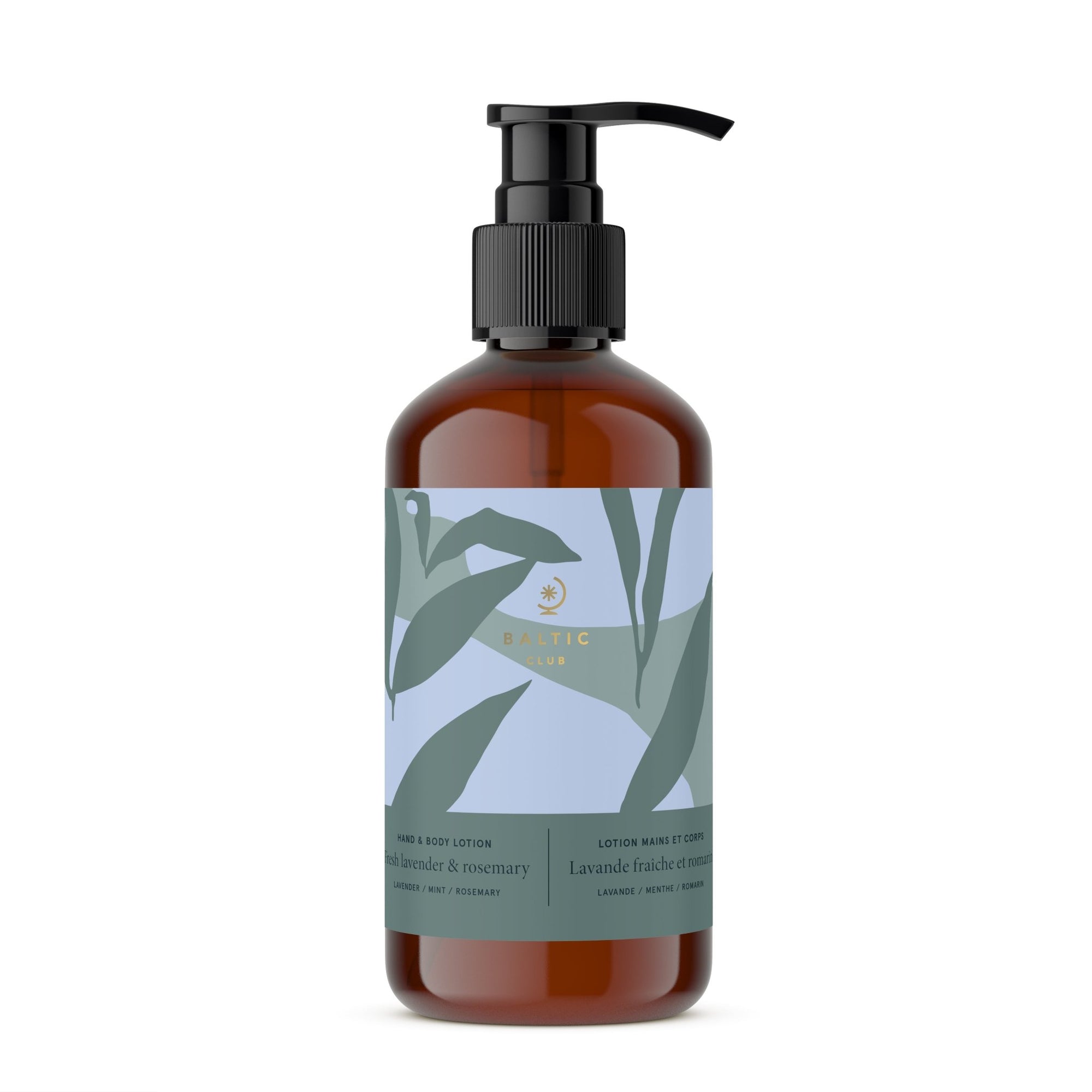 Fresh lavender & rosemary Hand & Body Lotion - Baltic Club