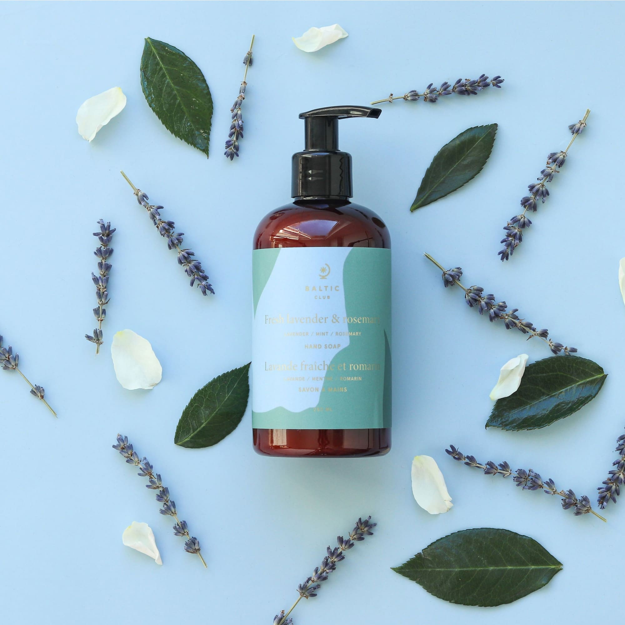 Fresh lavender & rosemary Hand Soap Bundle - Baltic Club