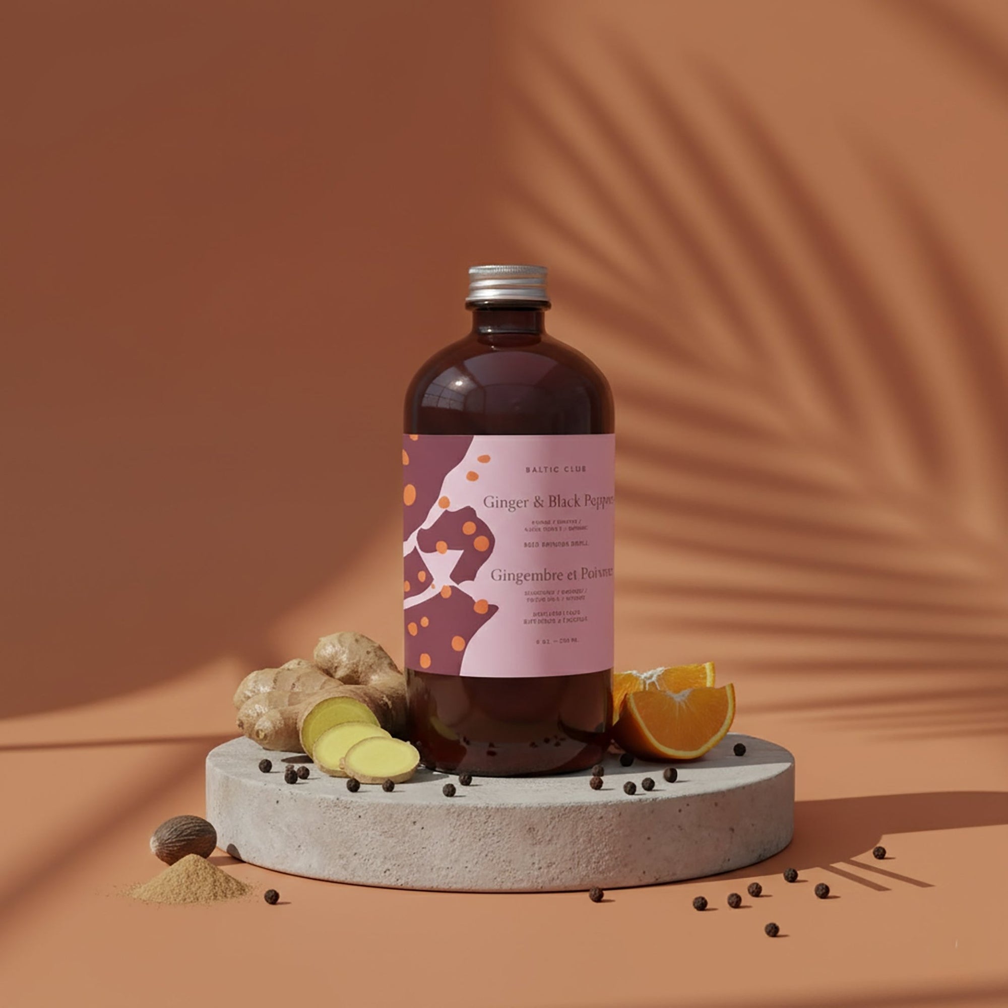Ginger & Black Pepper Reed diffuser - Refill - Baltic Club