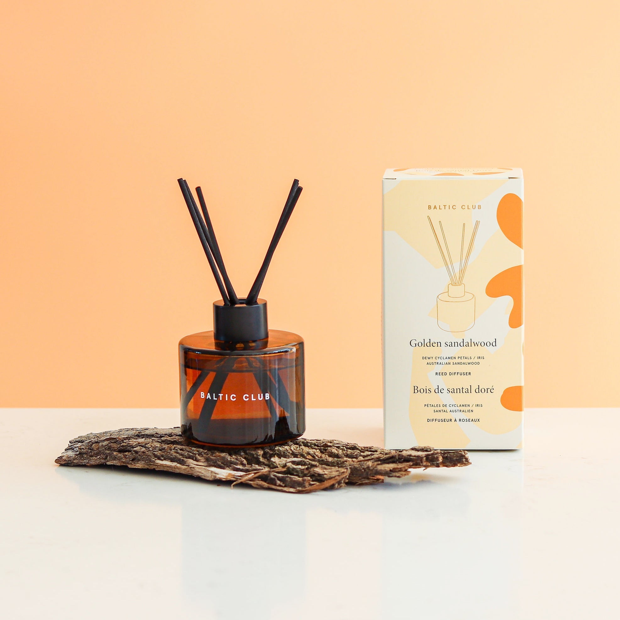 Golden Sandalwood Reed diffuser - Baltic Club