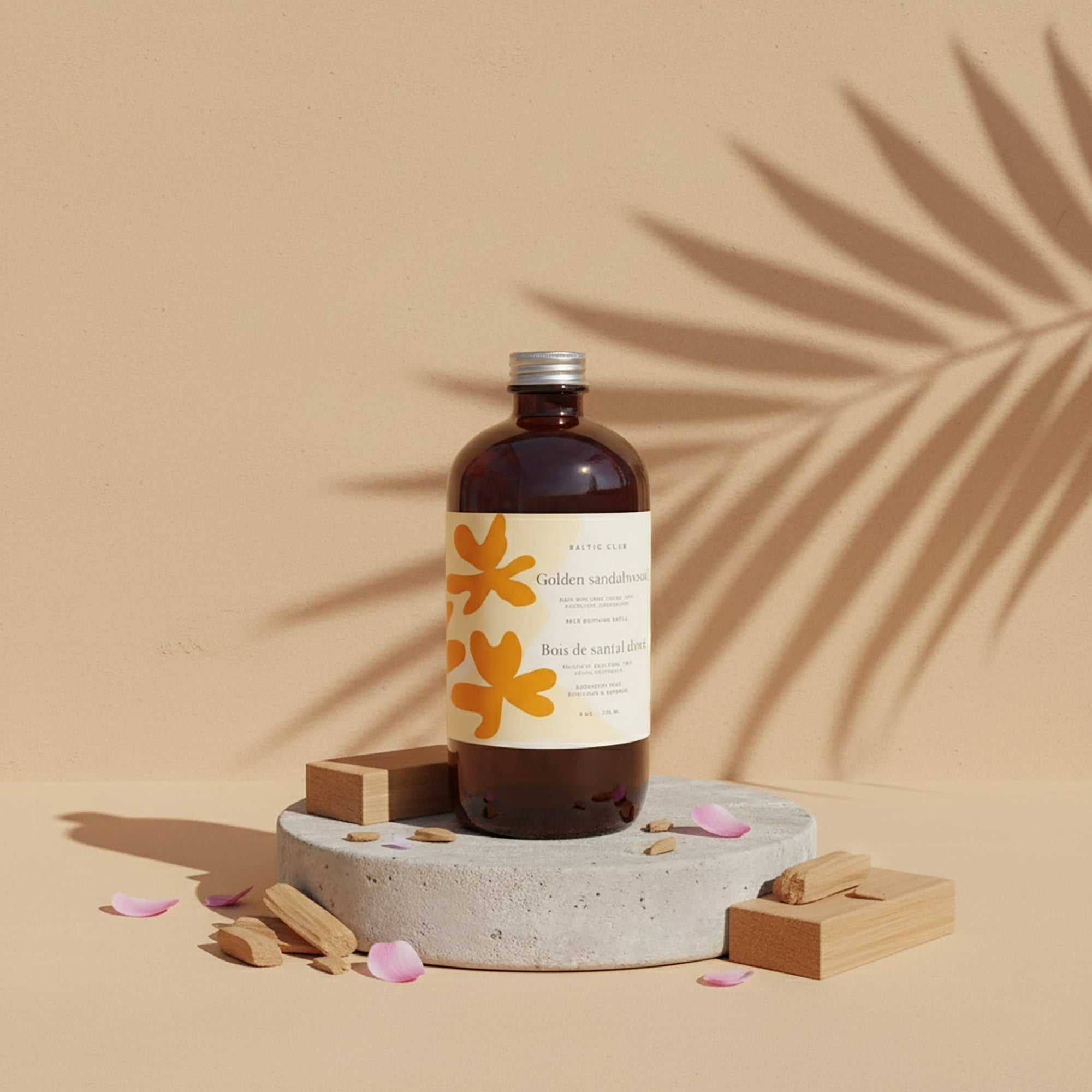 Golden Sandalwood Reed diffuser - Refill - Baltic Club