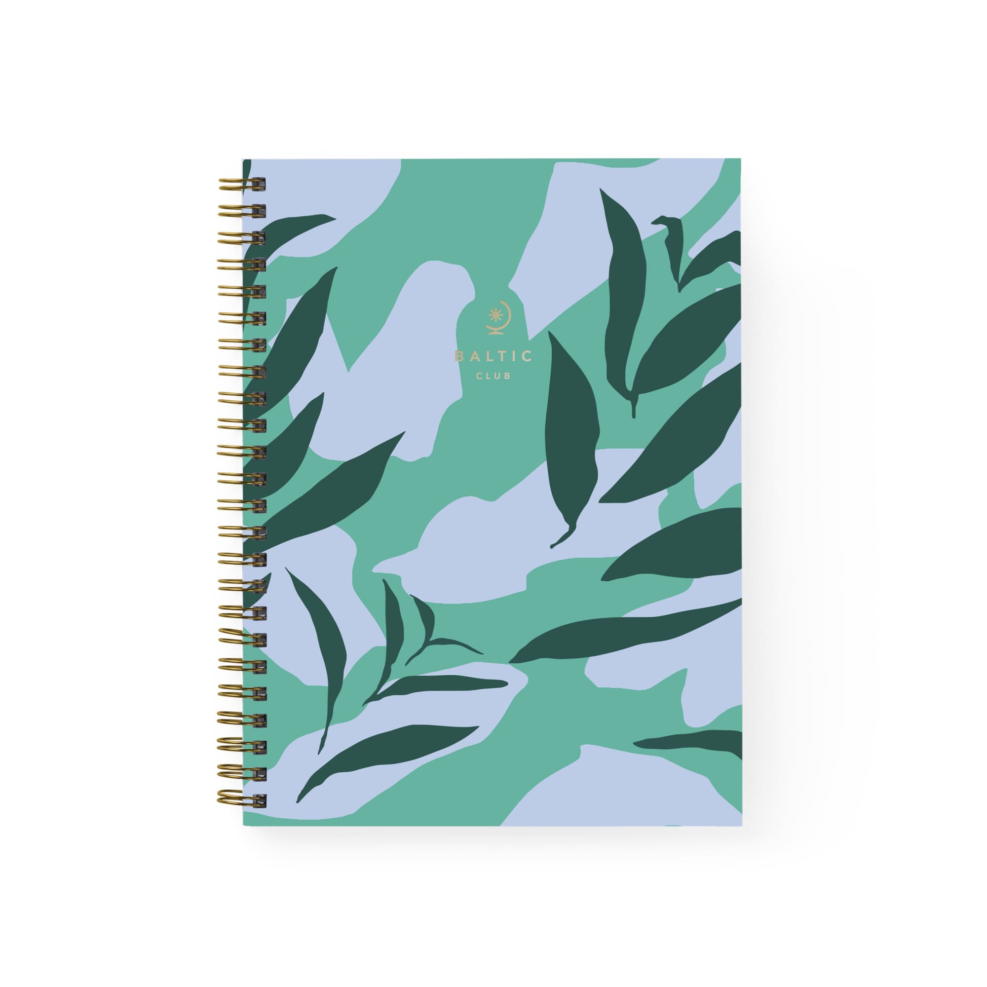 Greenery Spiral Notebook | The Baltic Club