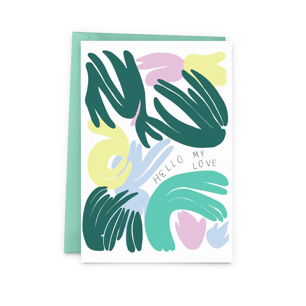 Hello my Love Greeting Card - Baltic Club