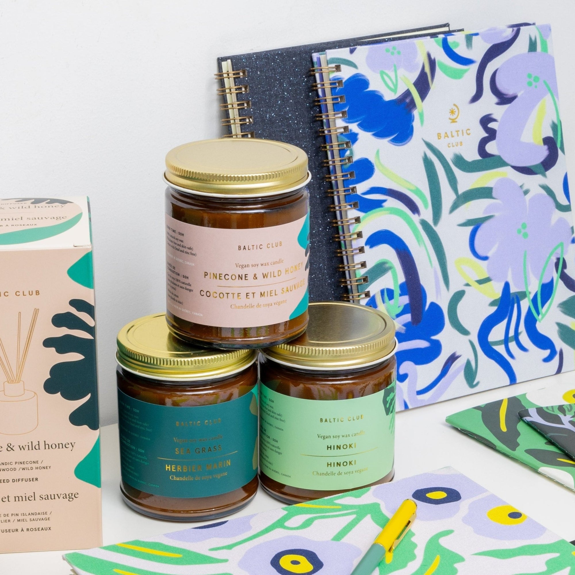 Hinoki Soy Candle - Baltic Club