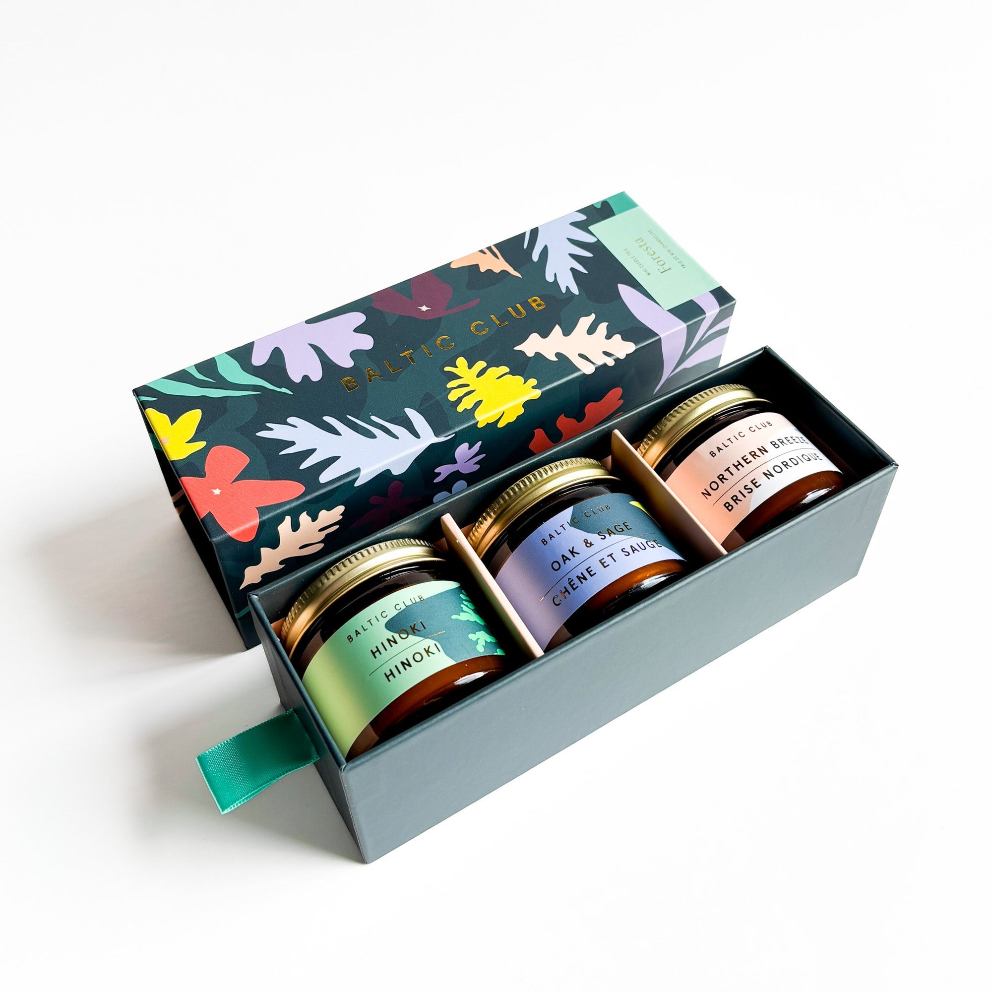 Mini Candle Trio Foresta - Gift set - Baltic Club
