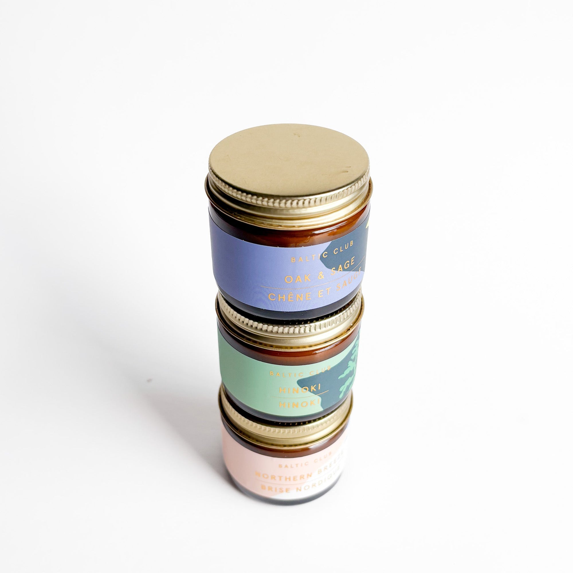 Mini Candle Trio Foresta - Gift set - Baltic Club