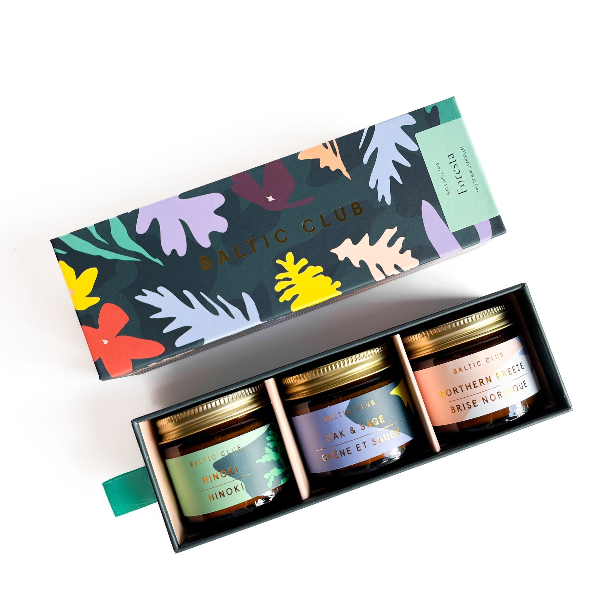 Mini Candle Trio Foresta - Gift set - Baltic Club