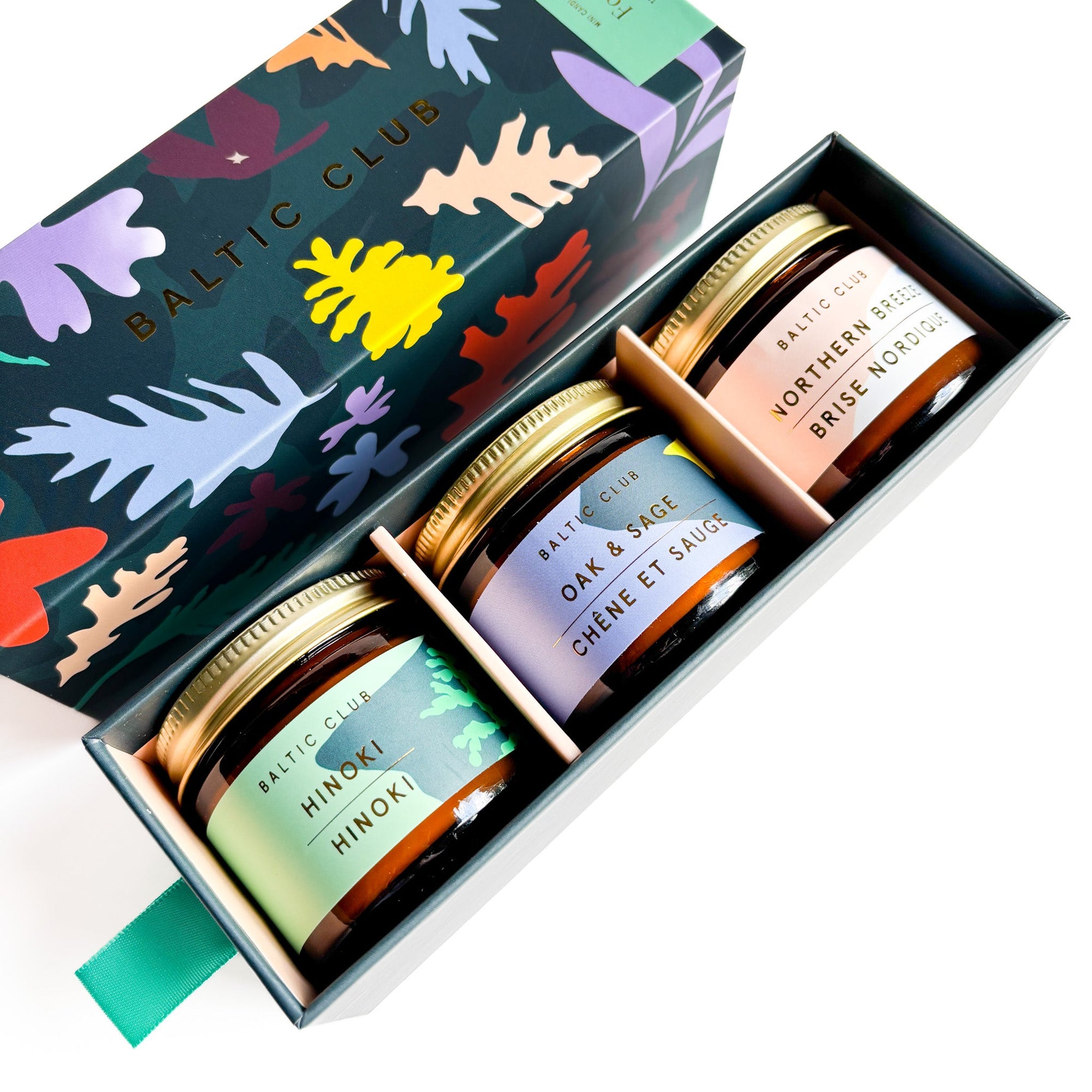 Mini Candle Trio Foresta - Gift set - Baltic Club