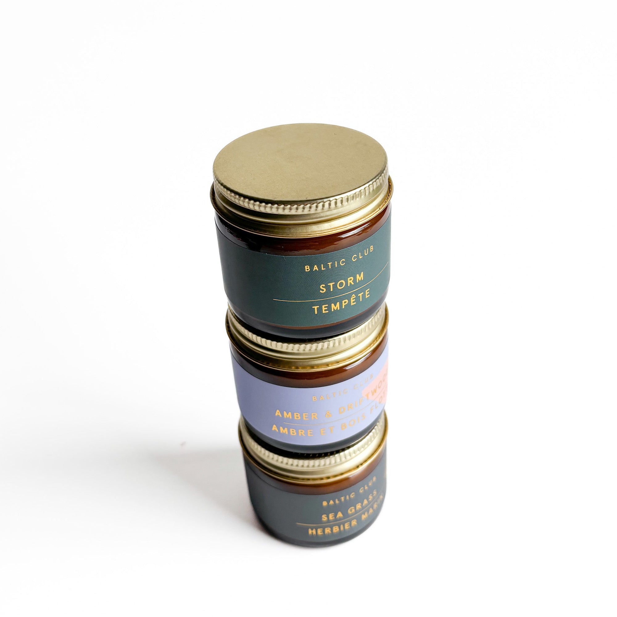 Mini Candle Trio Yamaska - Gift set - Baltic Club