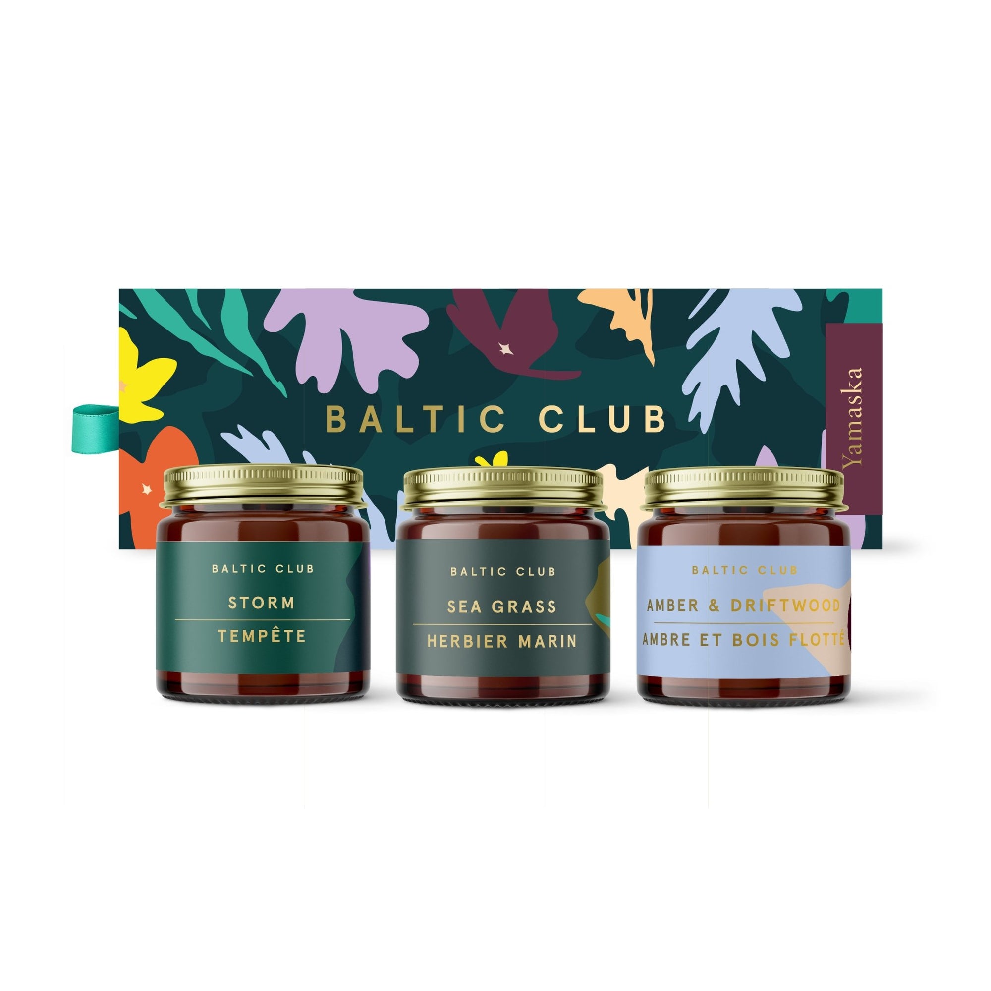 Mini Candle Trio Yamaska - Gift set - Baltic Club