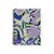 Mirage Spiral Notebook with textured fabric cover and golden metal spiral binding on white background